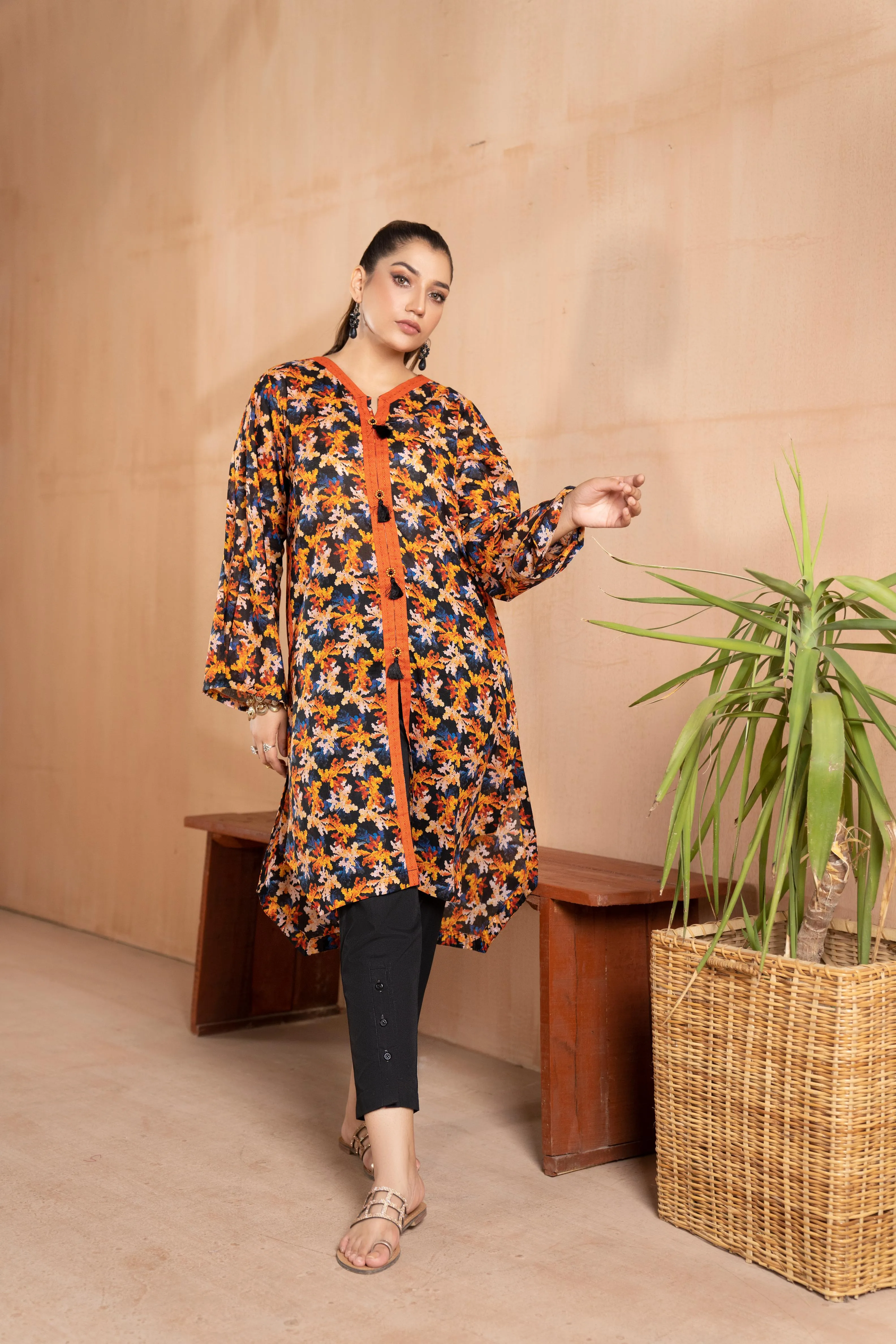 1PC SAPNA DIGITAL KURTI 155