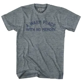 A Warm Place With No Memory Womens Tri-Blend Junior Cut T-Shirt