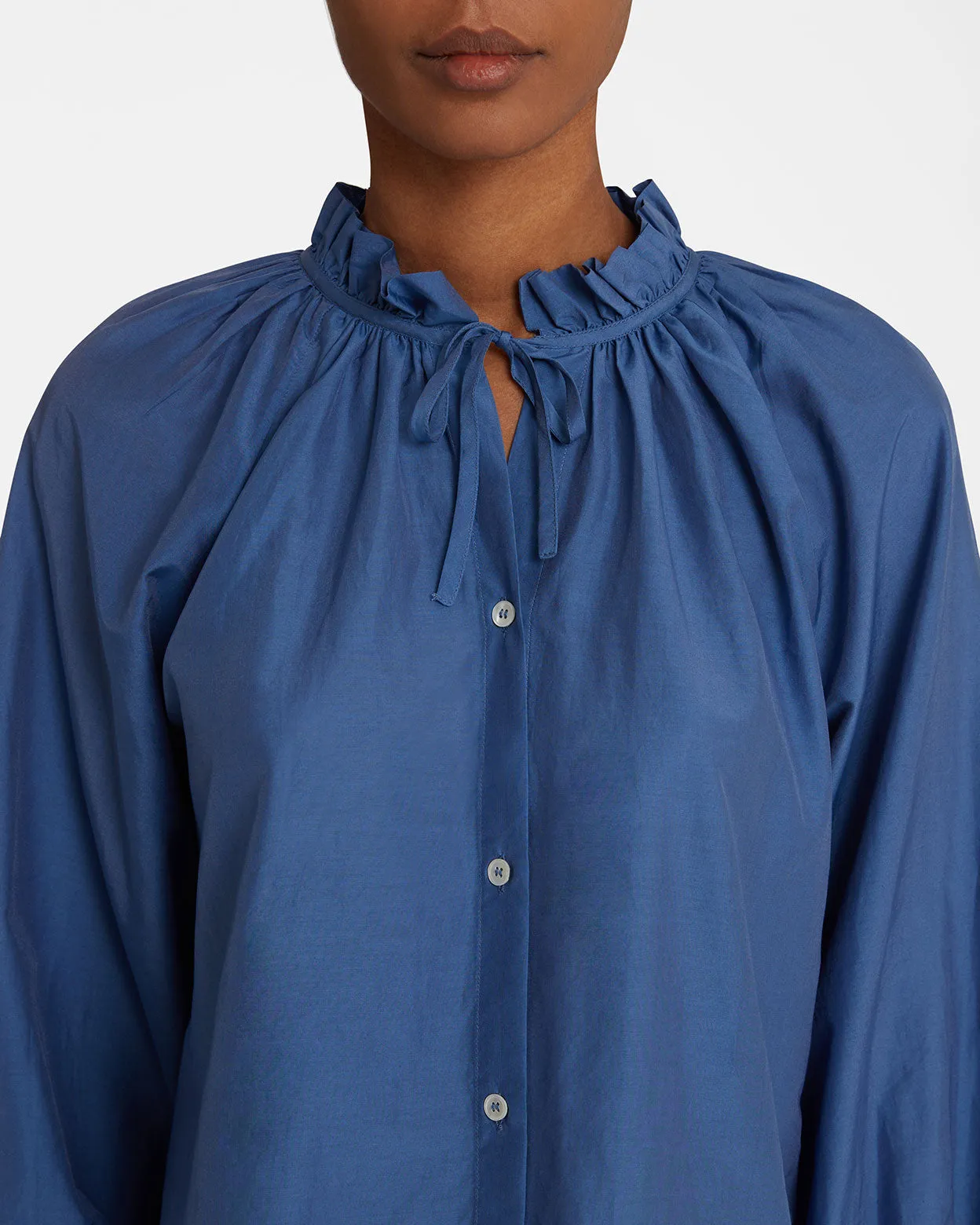 Altea Shirt in Silk-cotton Blend