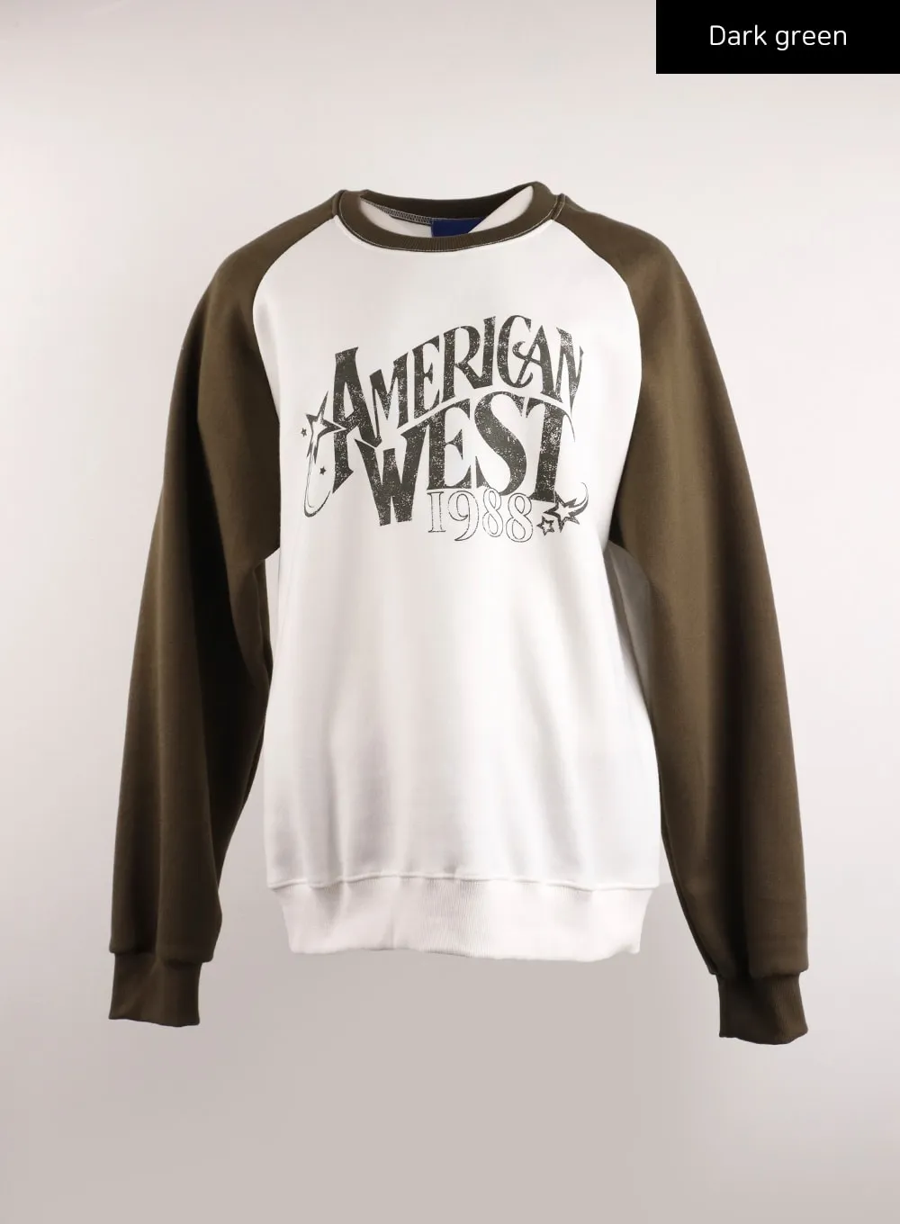 American West 1988 Oversized Raglan Long Sleeve IJ411