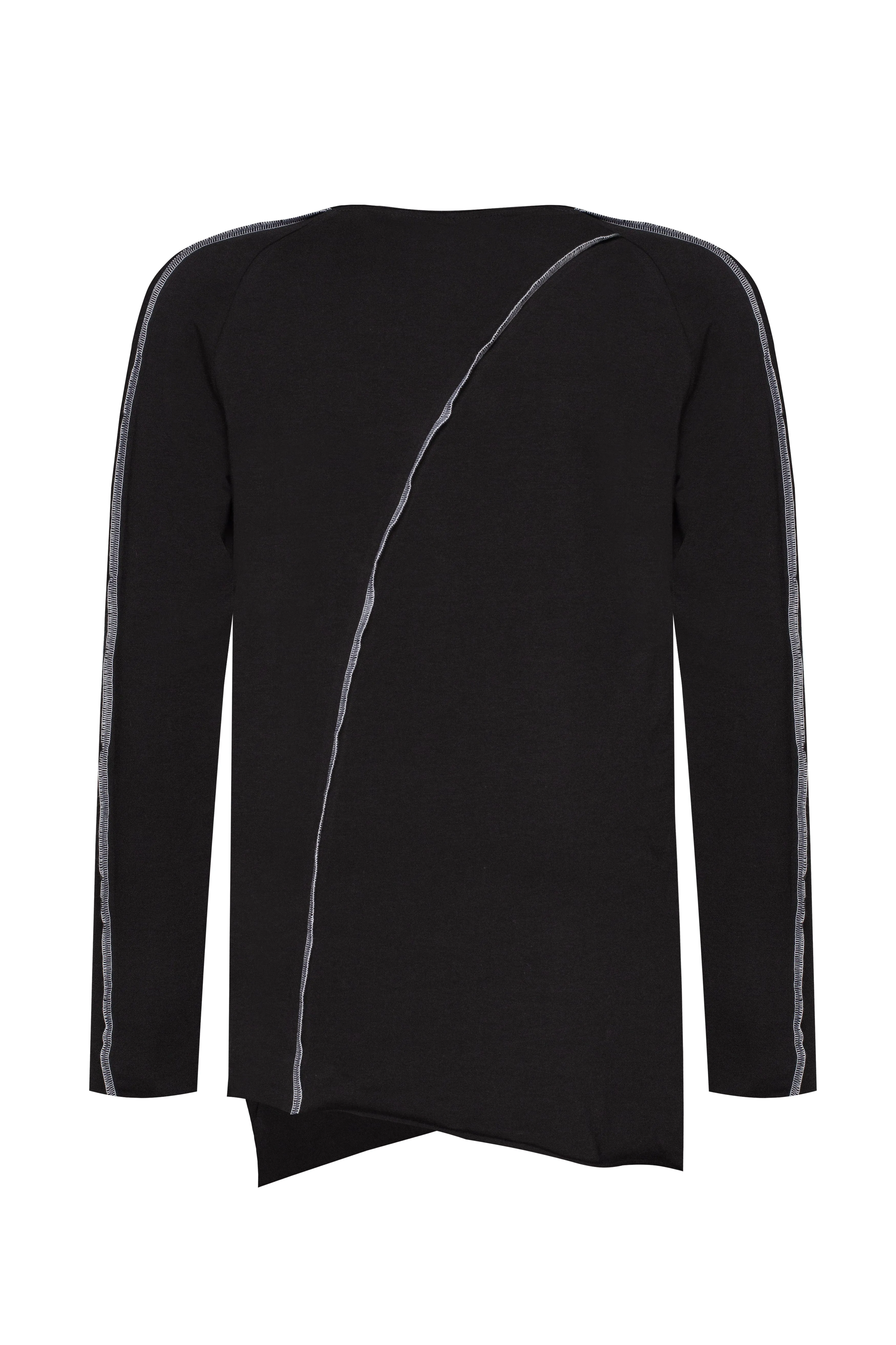 Asymmetric Long Sleeve T-shirt