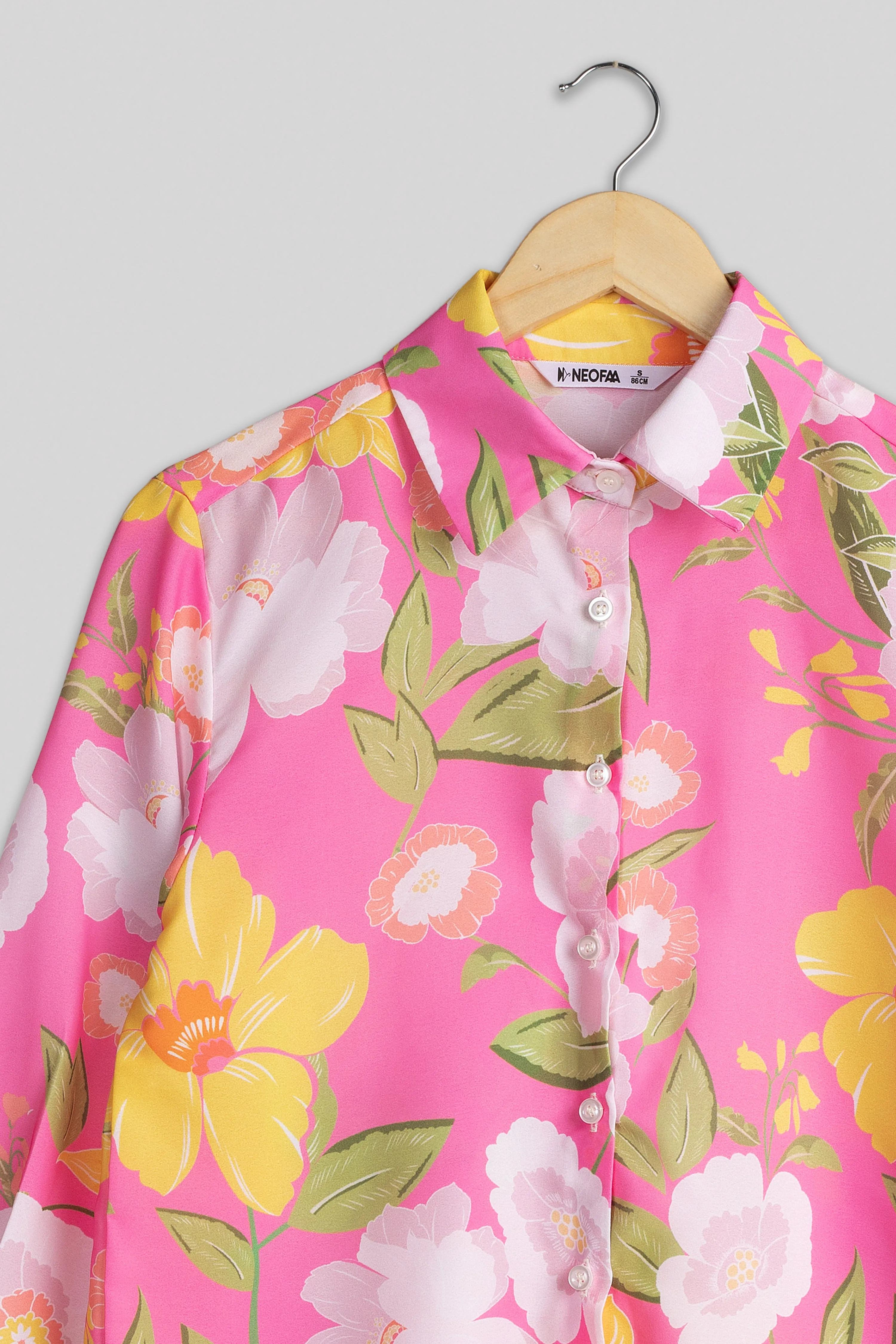 Attractive Floral Shirt For Women