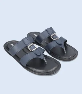 BM5465-NAVY-Men Chappal