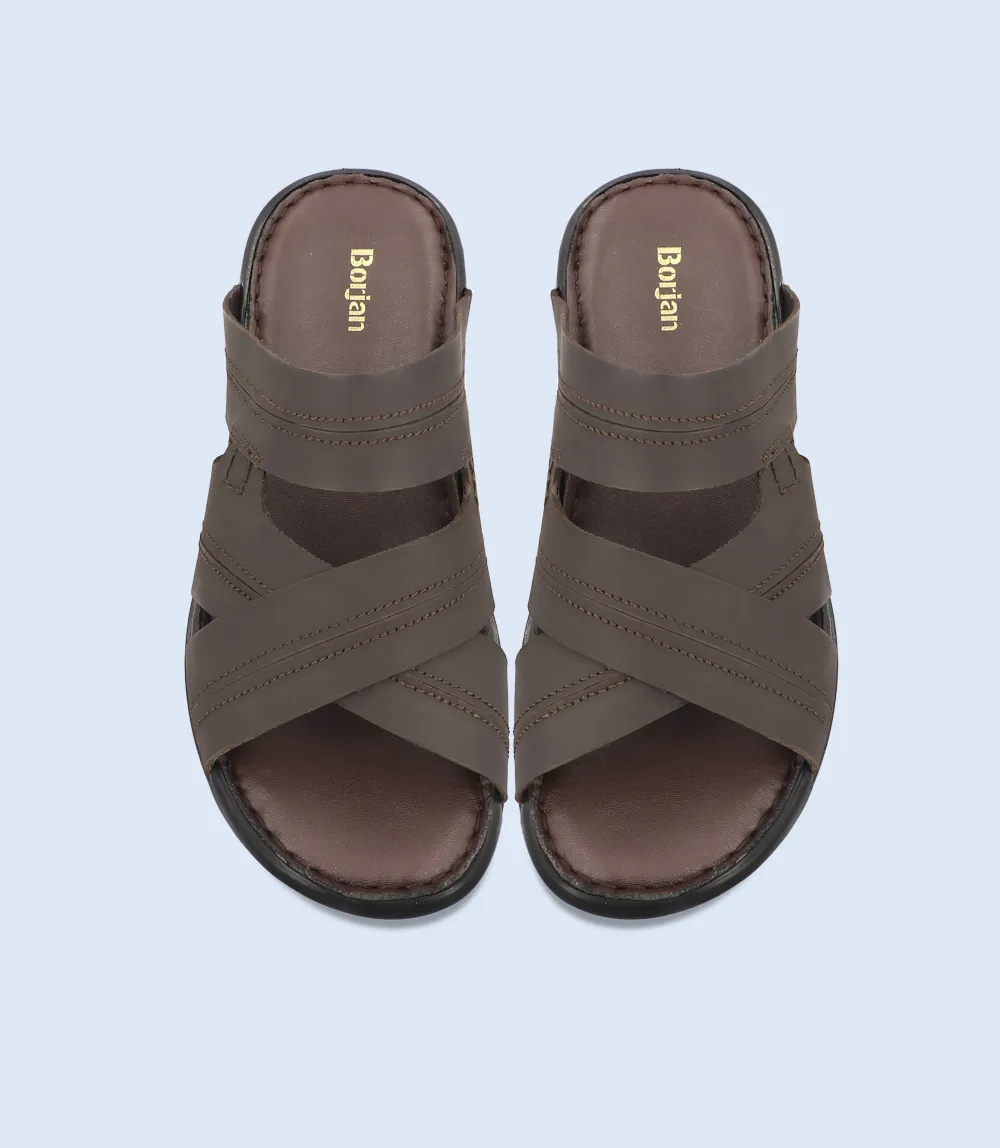 BM5490-ESPRESSO-Men Casual Slippers