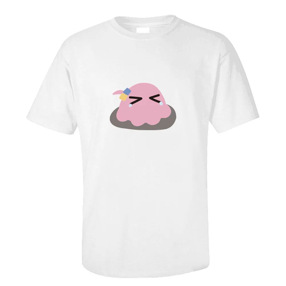 Bocchi the Rock Hitori Gotoh CosplayT-shirt Men Women Summer Short Sleeve Cotton Shirt