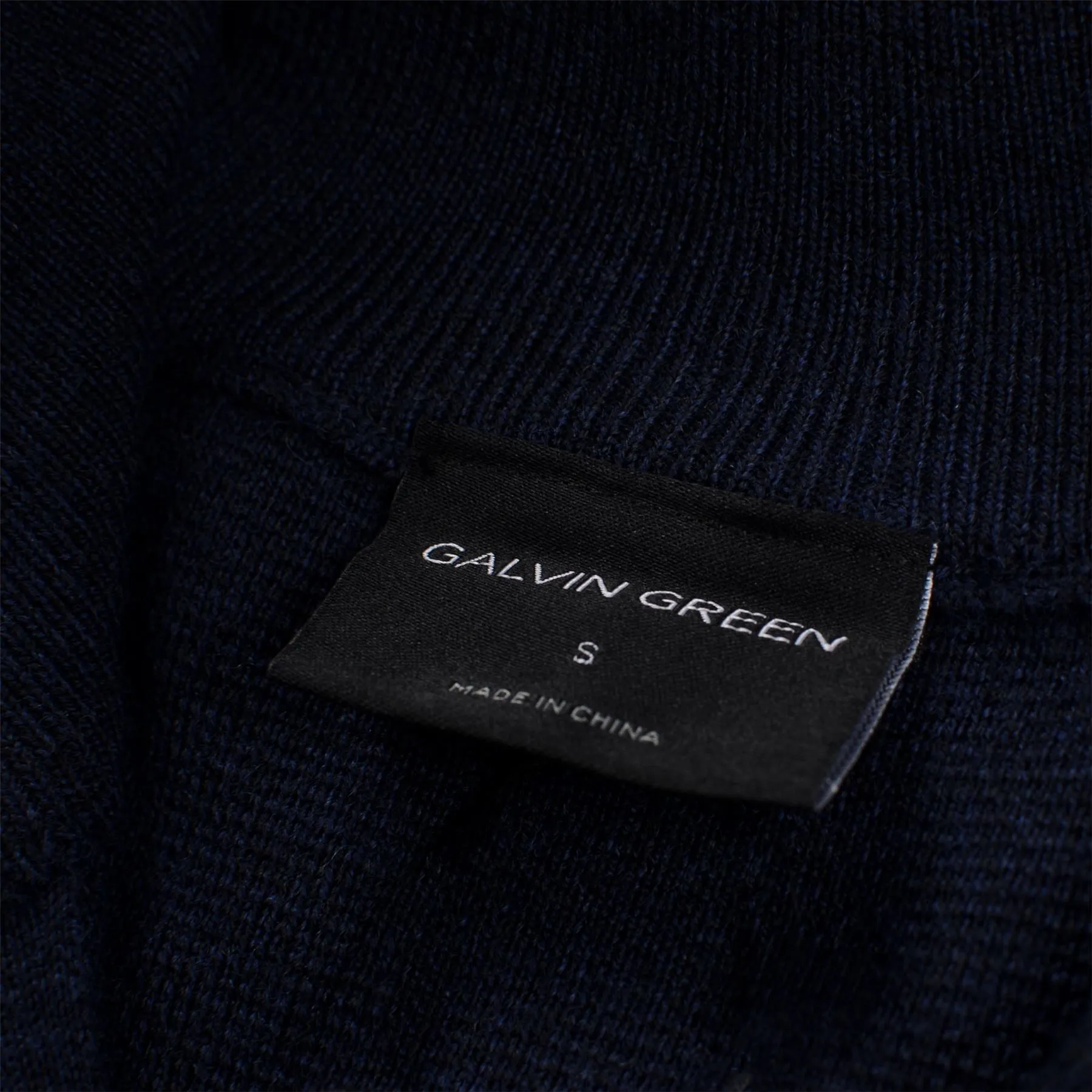 Chester Merino Sweater Navy Melange - 2024