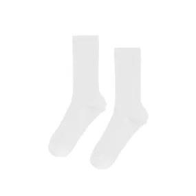 Colorful Women Classic Sock Optical White