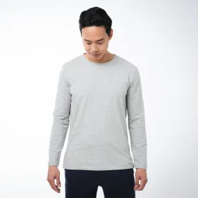 Core Long Sleeve T-Shirt | Grey Marle