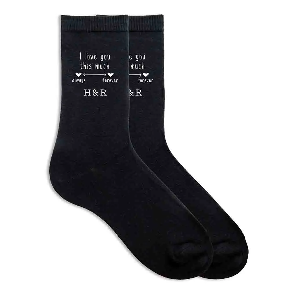 Cotton Socks for a 2nd Wedding Anniversary Gift for Him