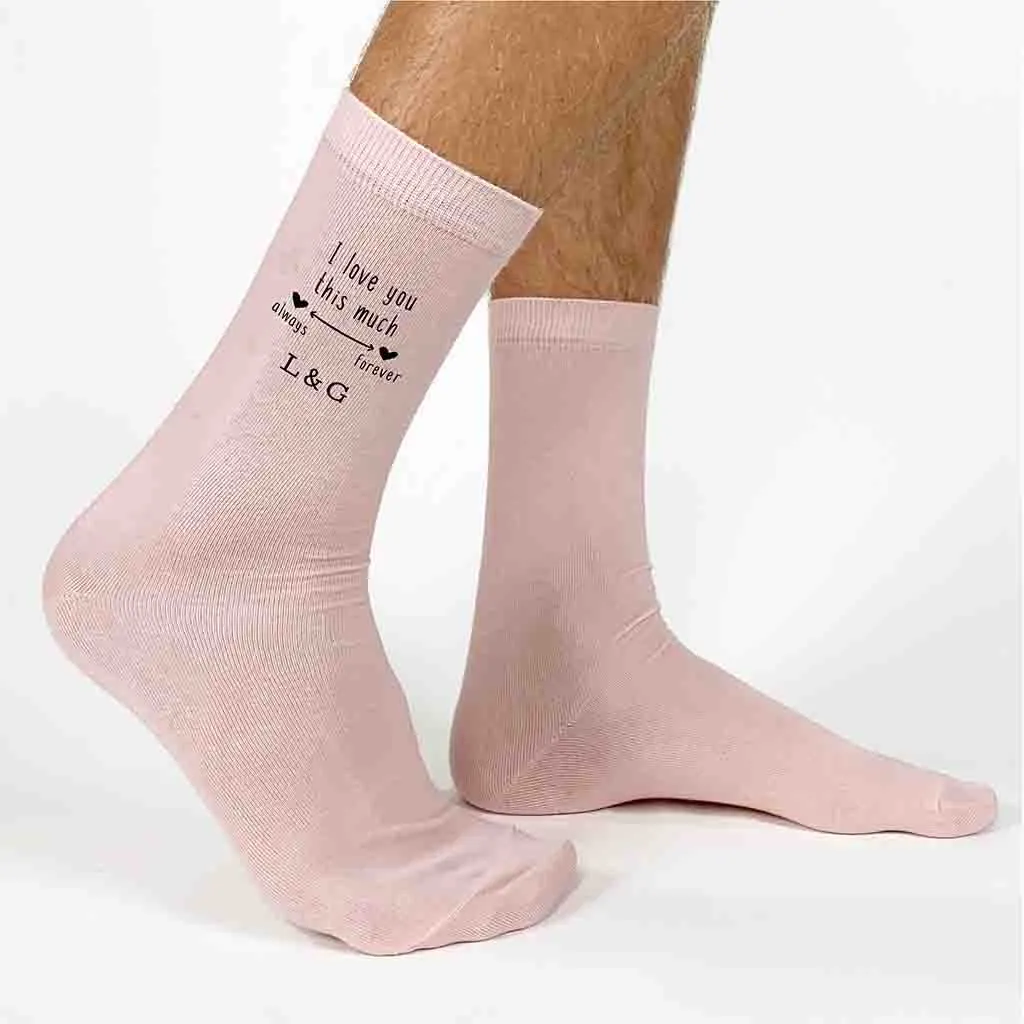 Cotton Socks for a 2nd Wedding Anniversary Gift for Him