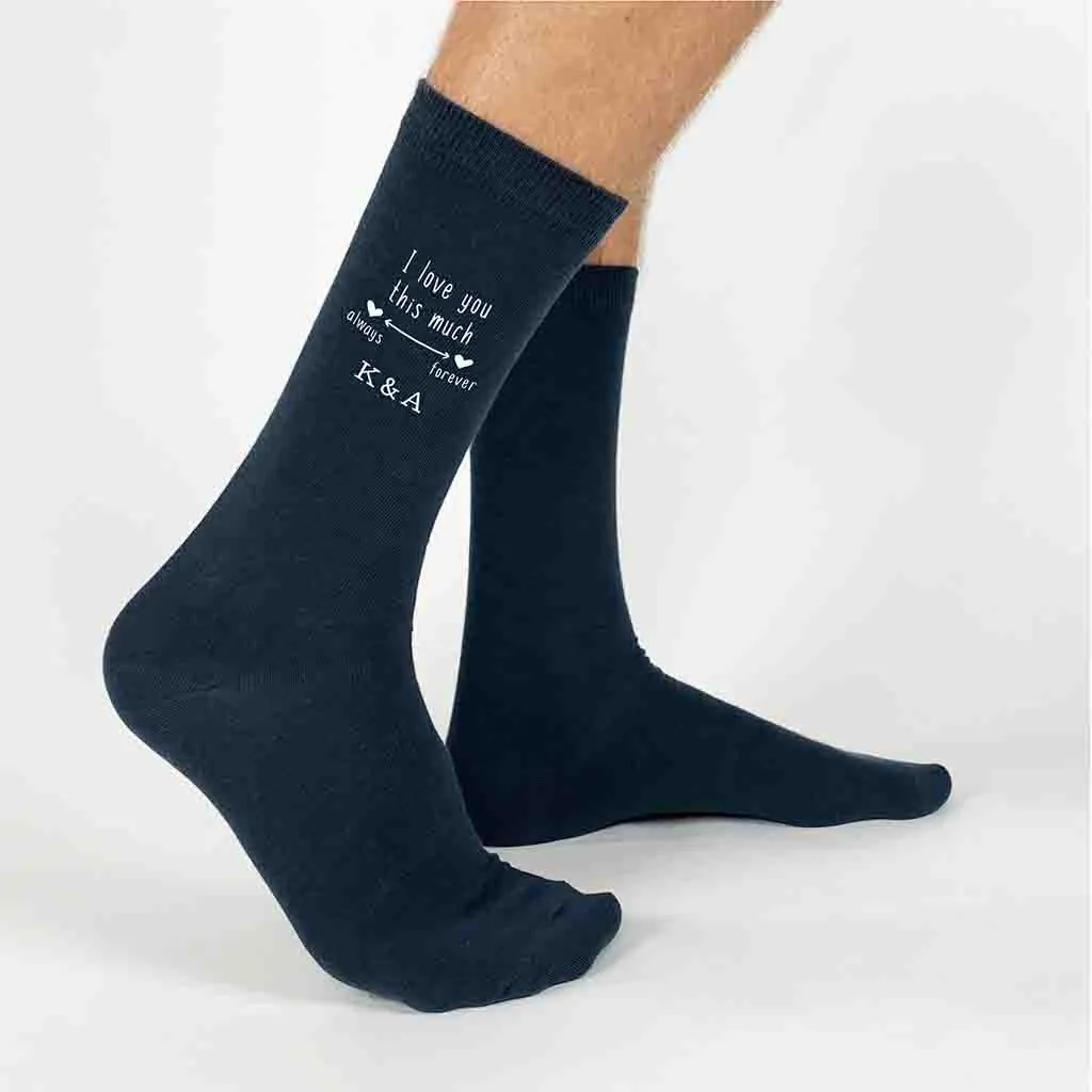 Cotton Socks for a 2nd Wedding Anniversary Gift for Him