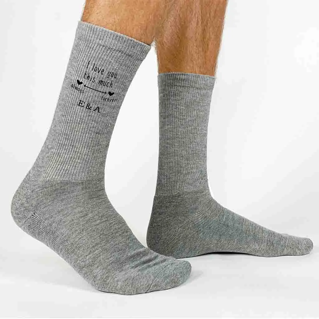 Cotton Socks for a 2nd Wedding Anniversary Gift for Him