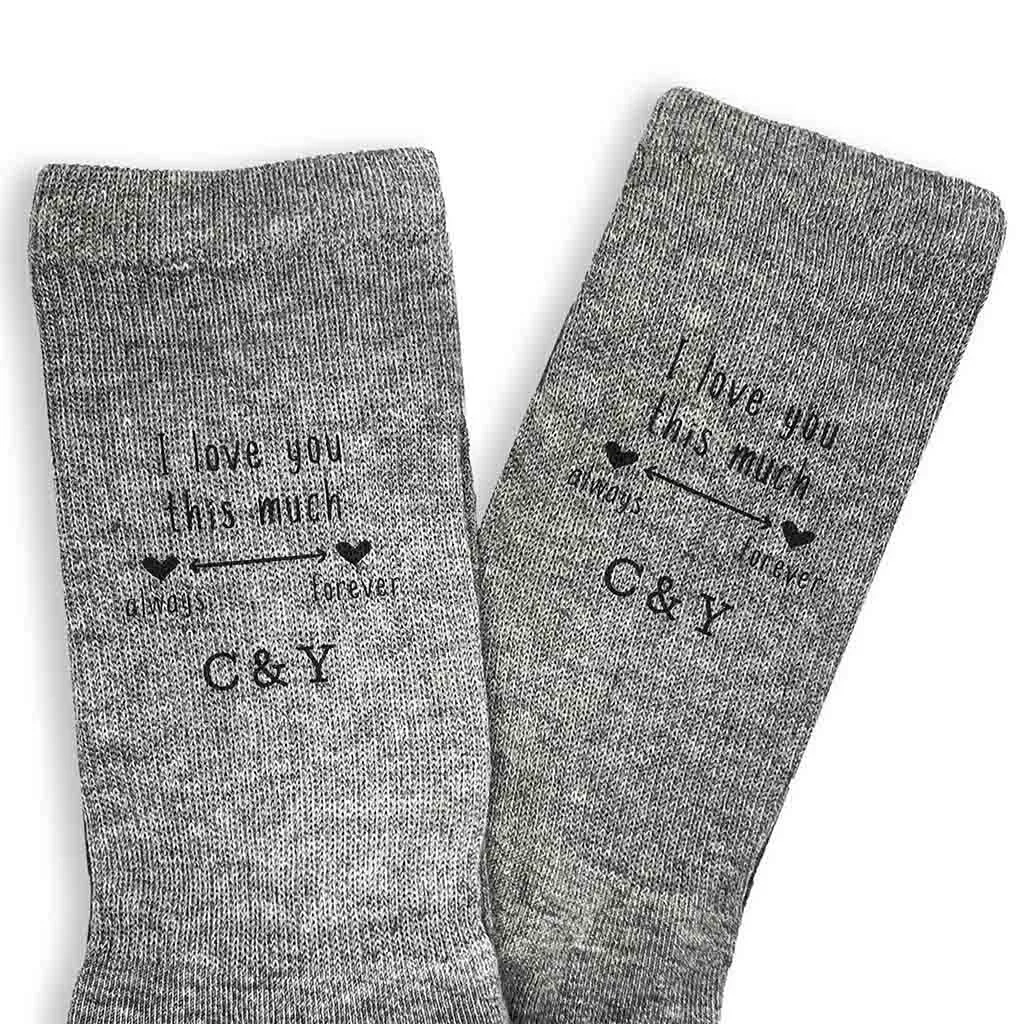 Cotton Socks for a 2nd Wedding Anniversary Gift for Him