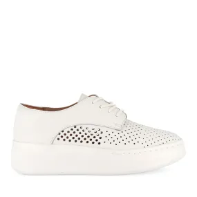 DERBY CITY PUNCH - WHITE LEATHER