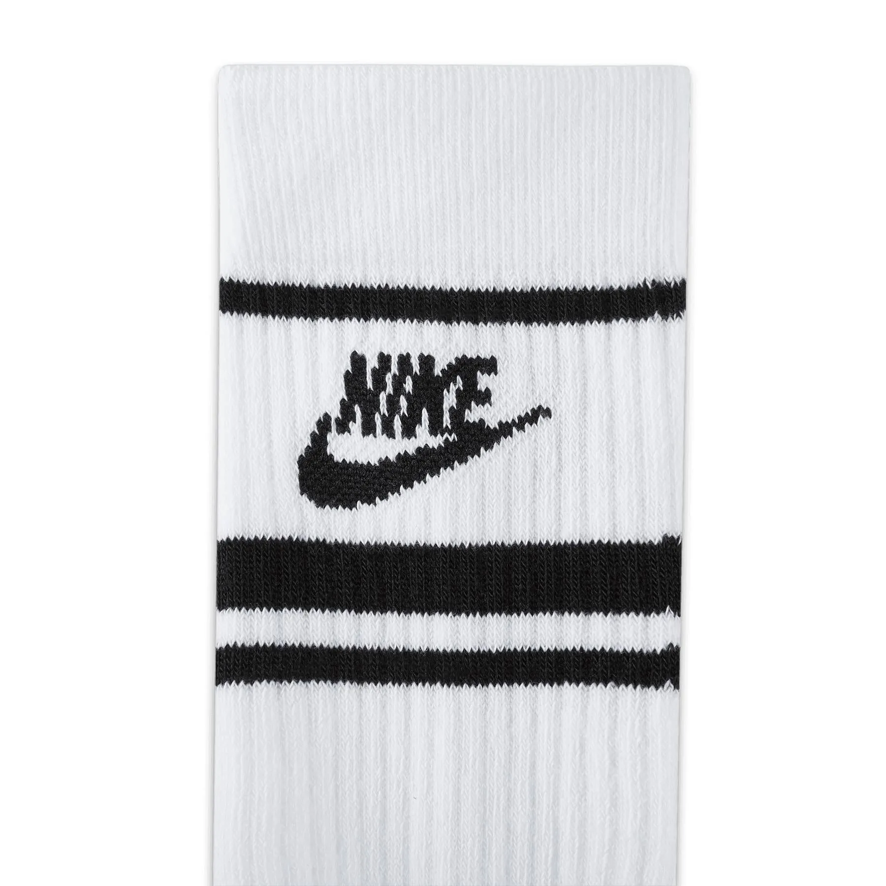 Dri-FIT Everyday Essential Crew Socks Three Pack White/Black - SS24