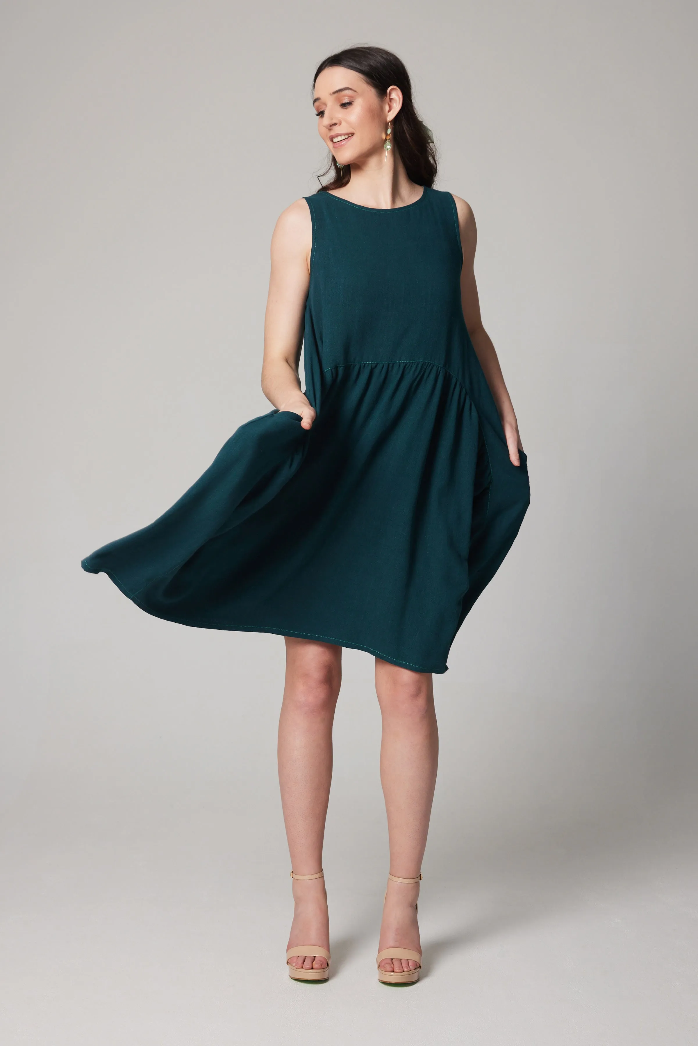 Eclipse Dress - Teal