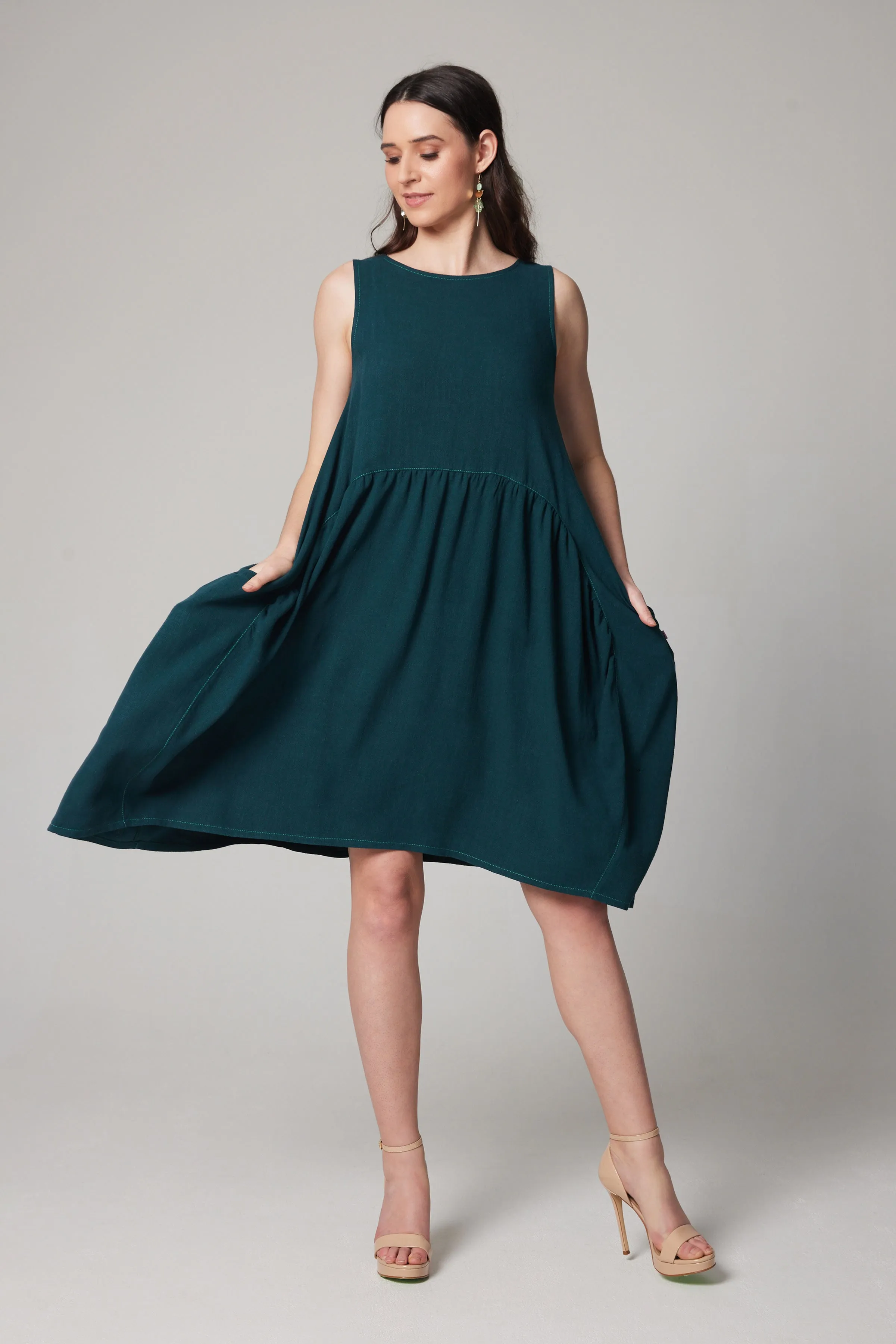 Eclipse Dress - Teal