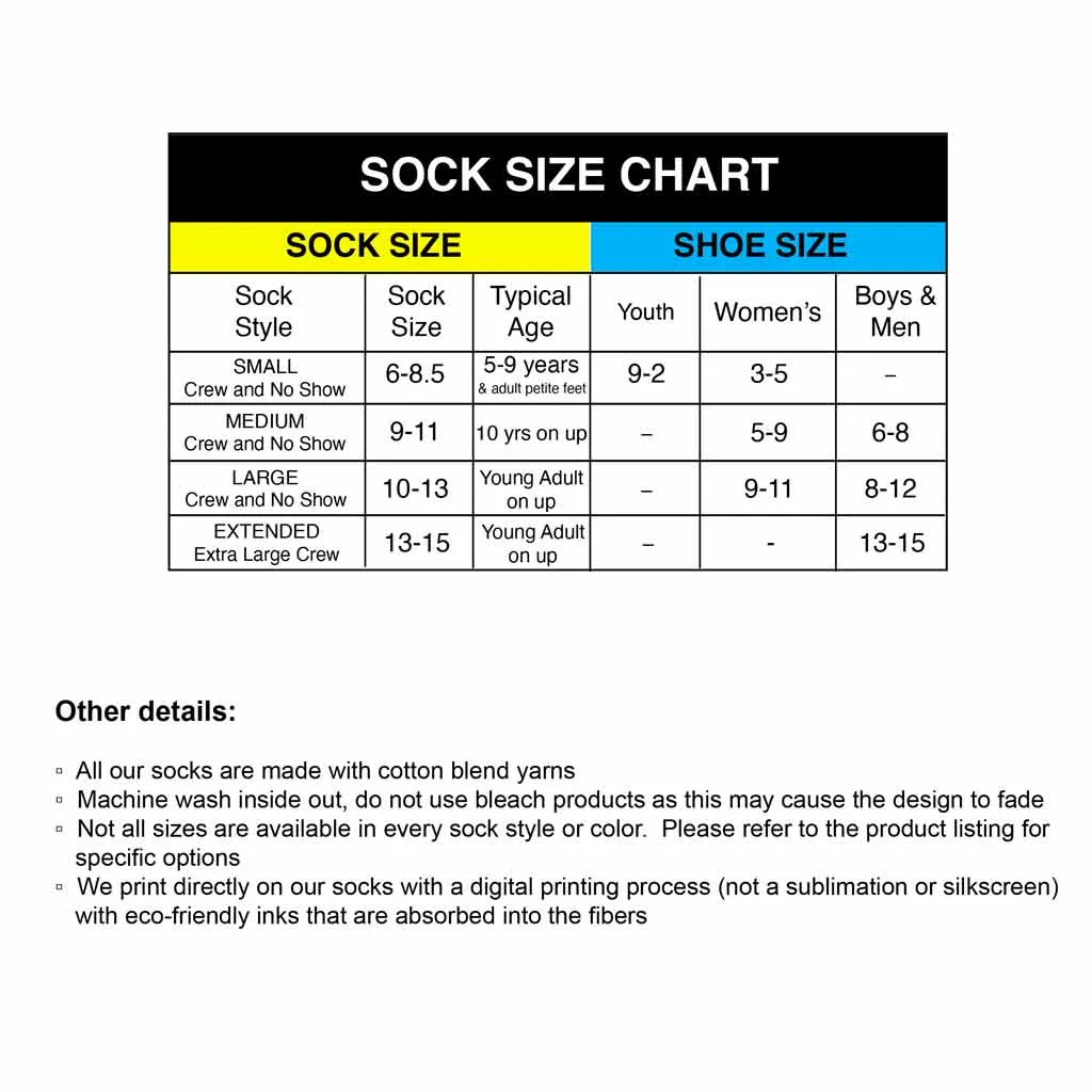 Funny Red, White, and Blue Feet Socks for Women