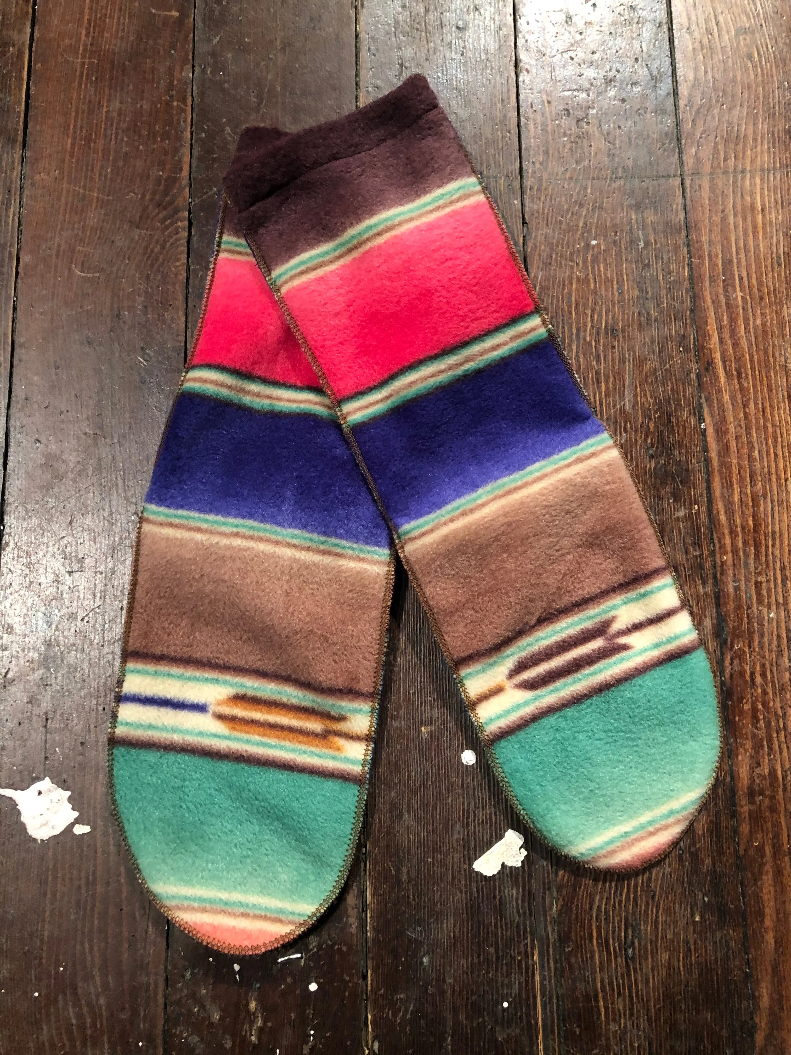 Handmade Fleece Adult Socks