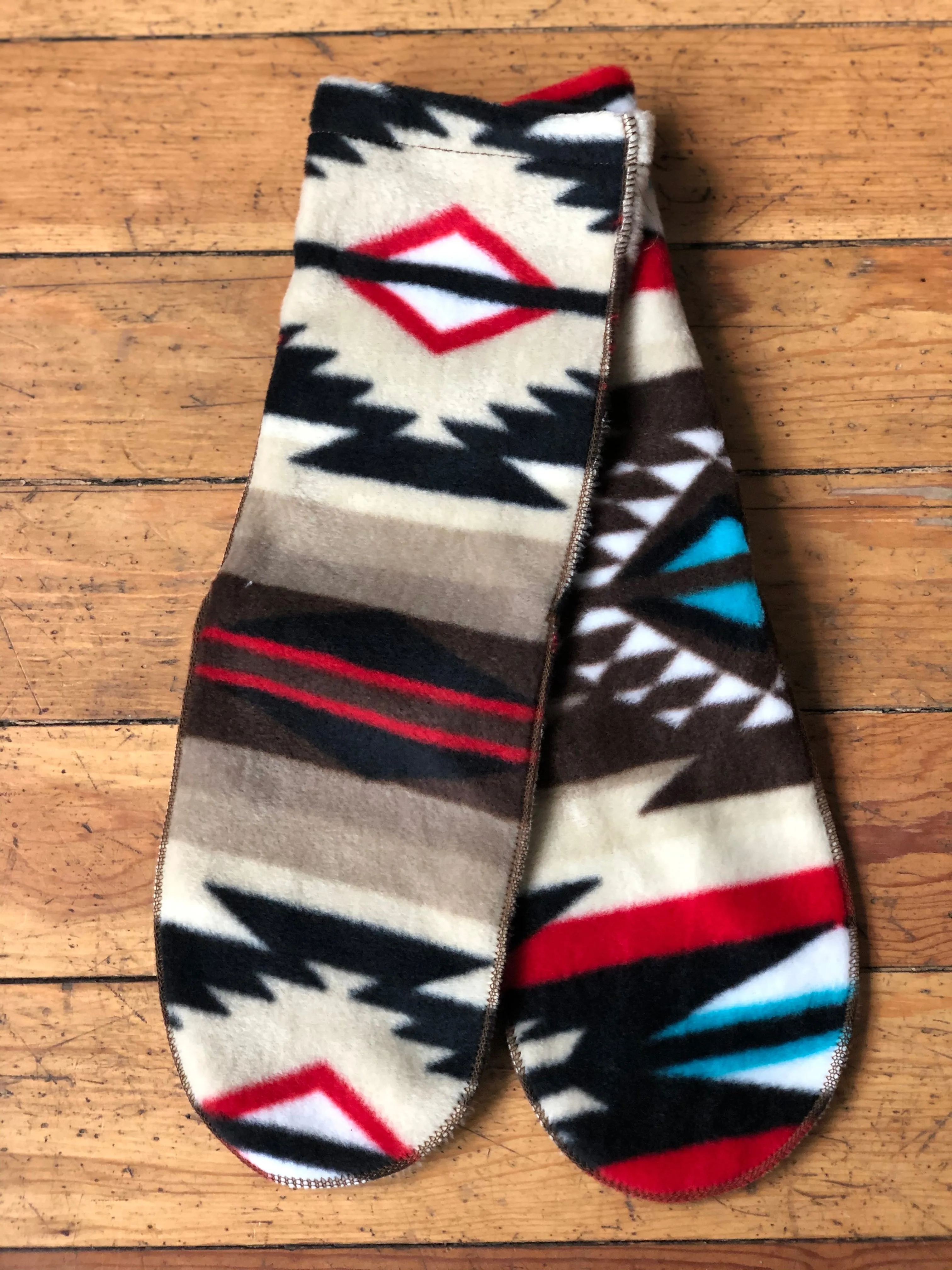 Handmade Fleece Adult Socks