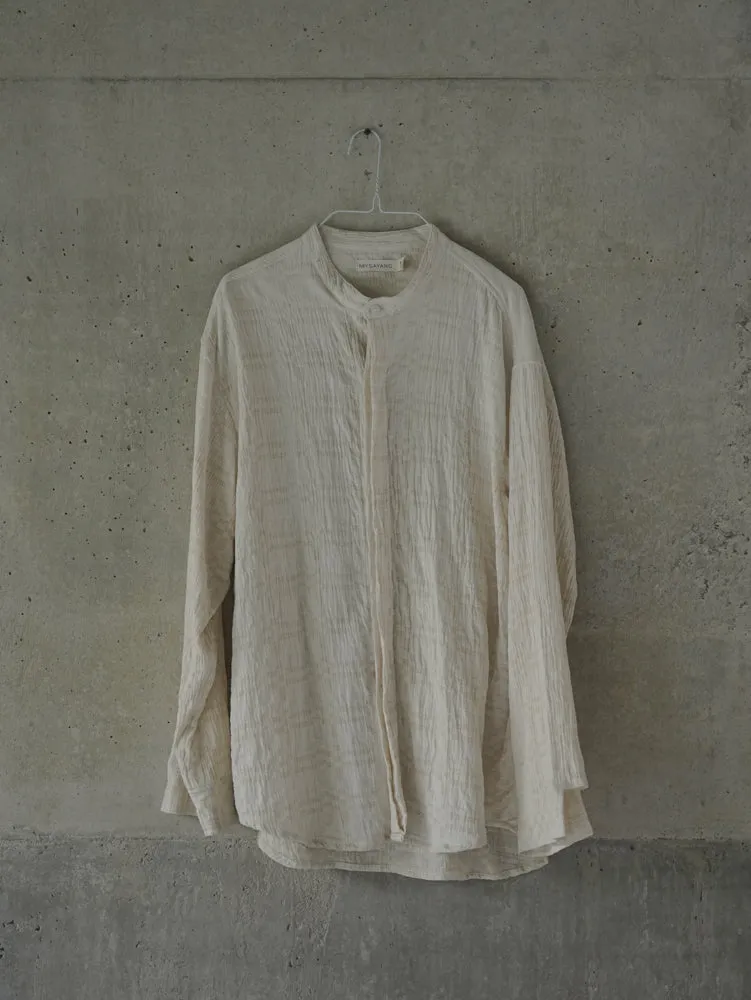 HARI  [ day  ] - men shirt  LINEN COTTON PATTERN