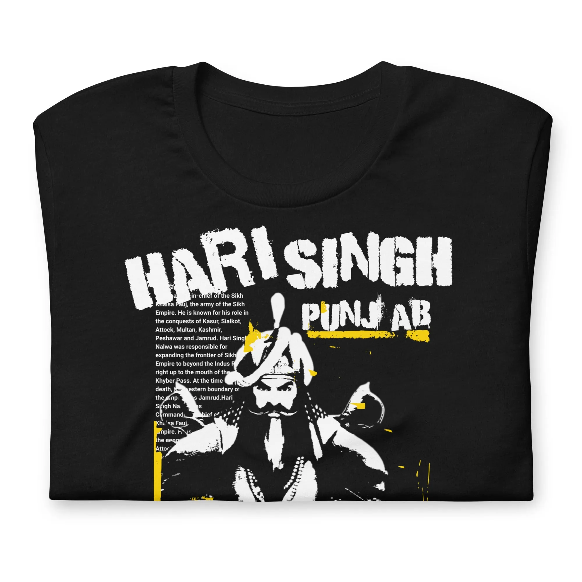 Hari Singh Nalwa Unisex t-shirt