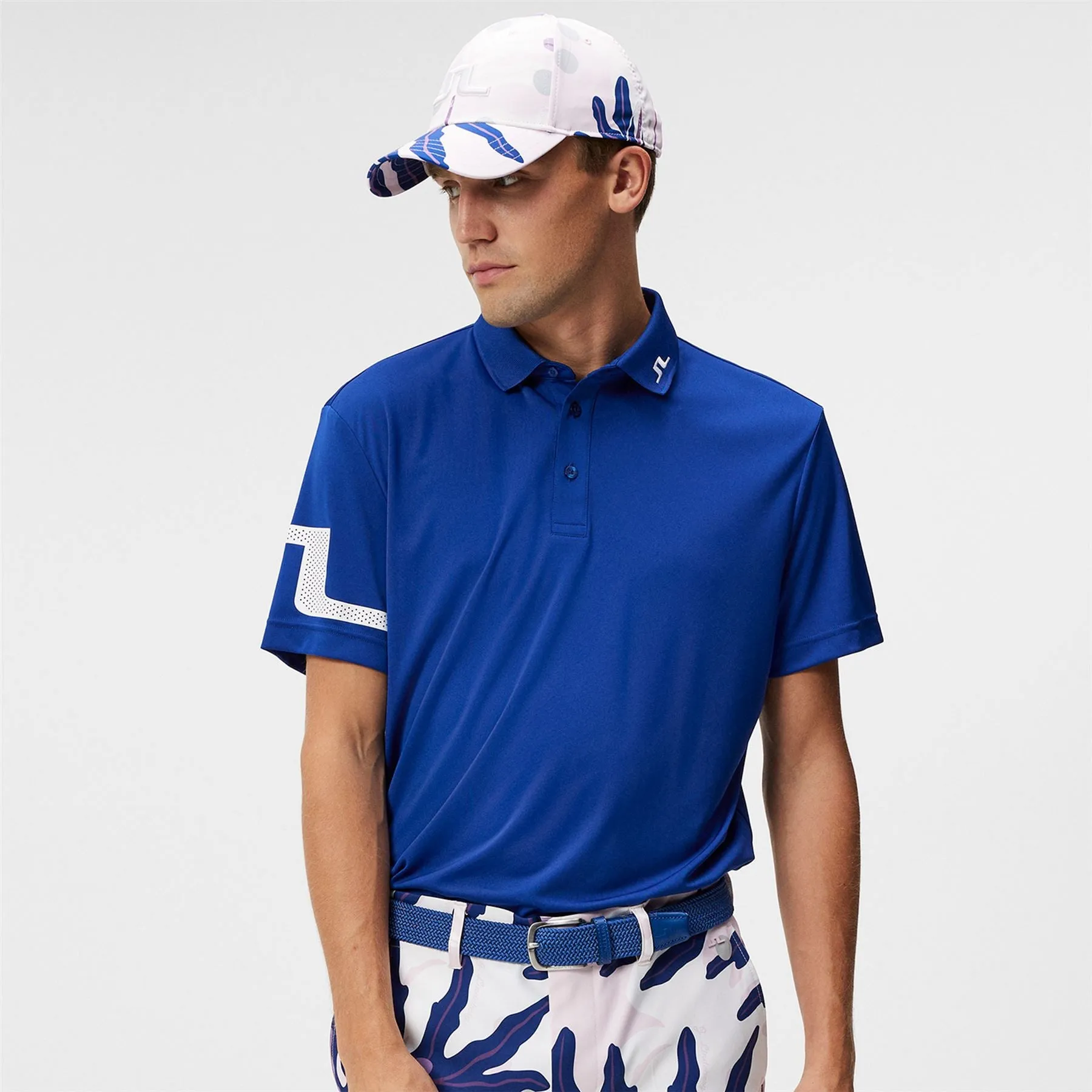 Heath TX Jersey Regular Fit Polo Sodalite Blue - W23