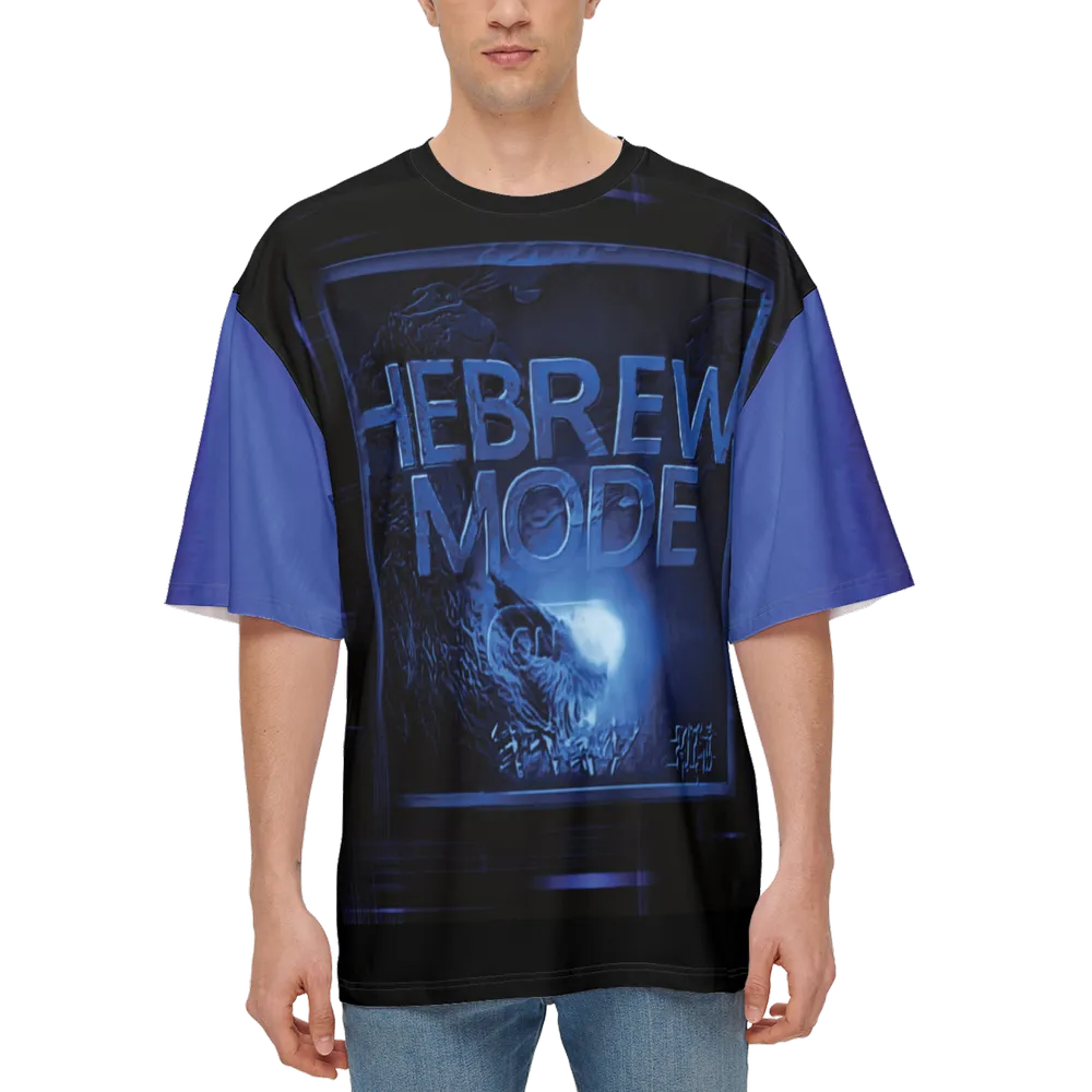 Hebrew Mode - On 01-06 Men’s Designer Oversized T-shirt