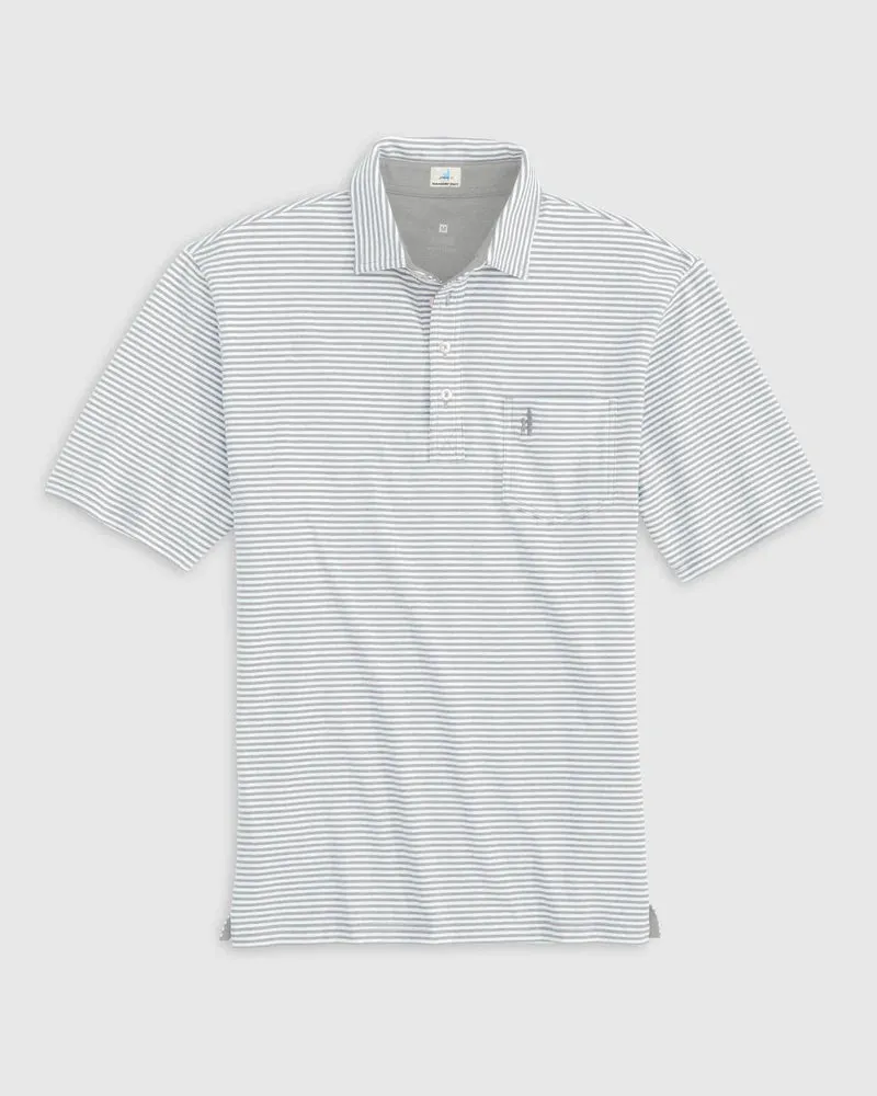 JOHNNIE-O Dante Striped Polo Shirt