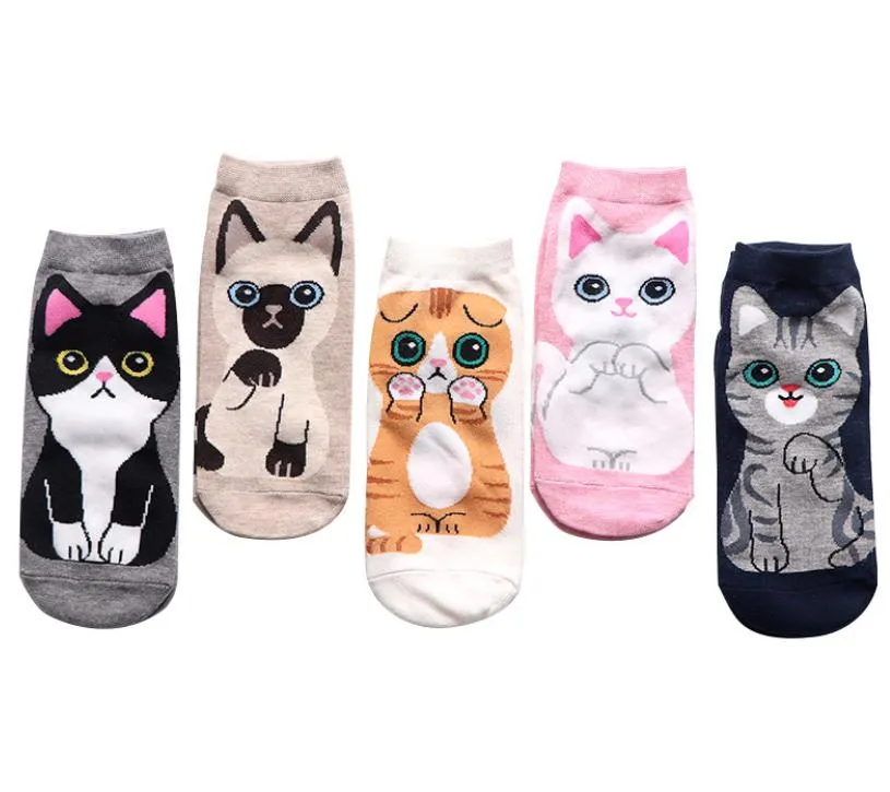 Kawaii Cute Ankle Socks - American Shorthair