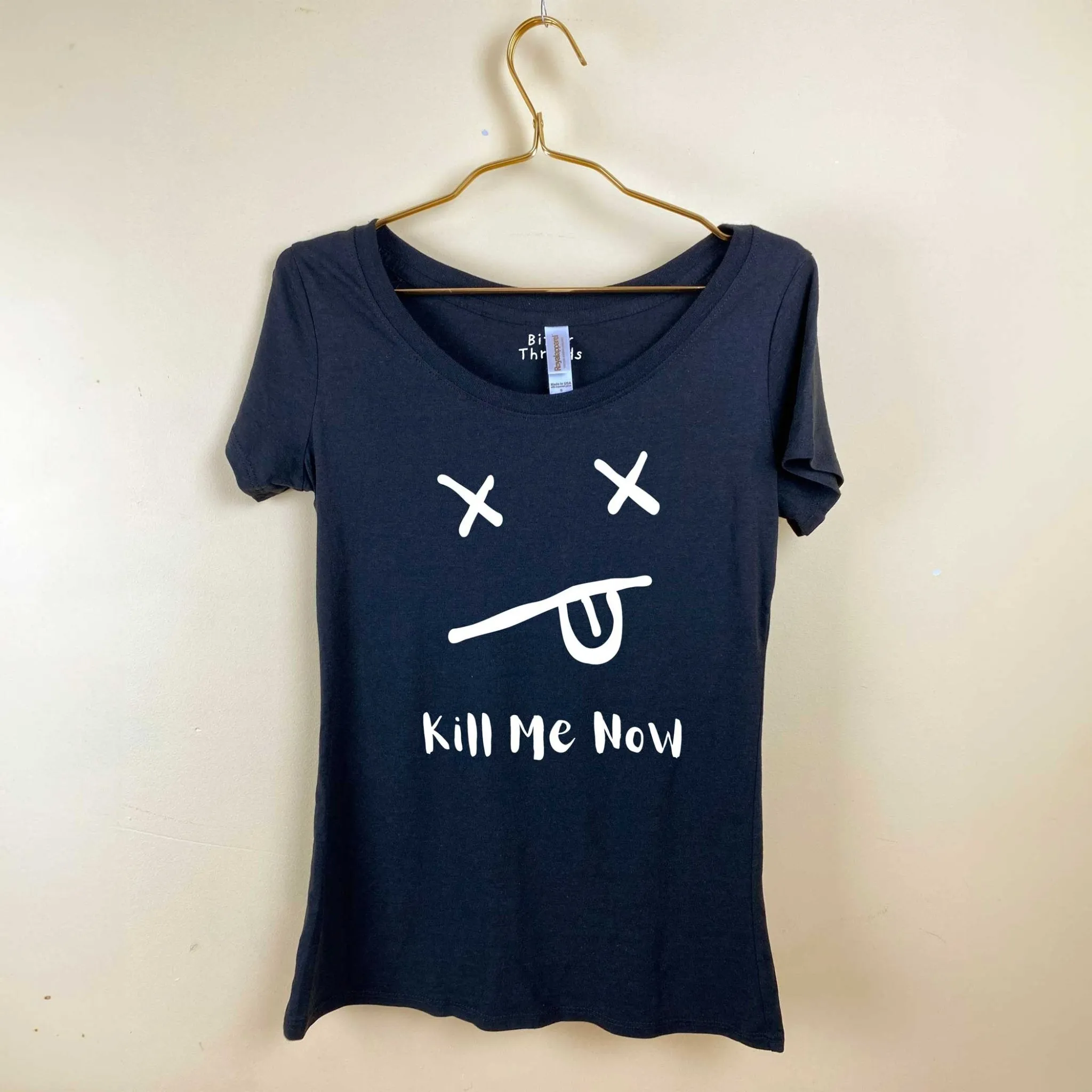 Kill Me Now Eco Women's Bamboo Scoop Neck T-Shirt