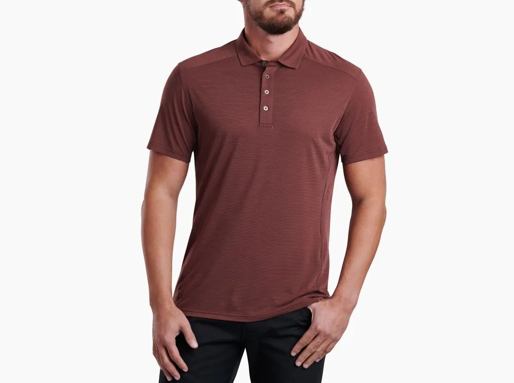 'Kuhl' Men's Valiant Polo - Redwood