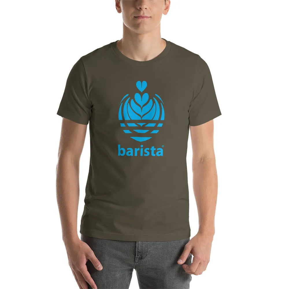 Men's Barista Rosetta Blue T-shirt