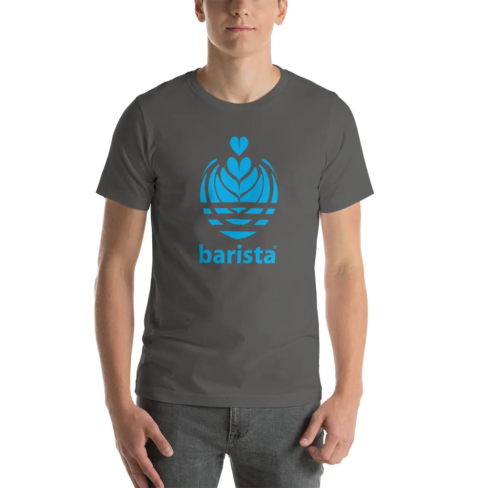 Men's Barista Rosetta Blue T-shirt