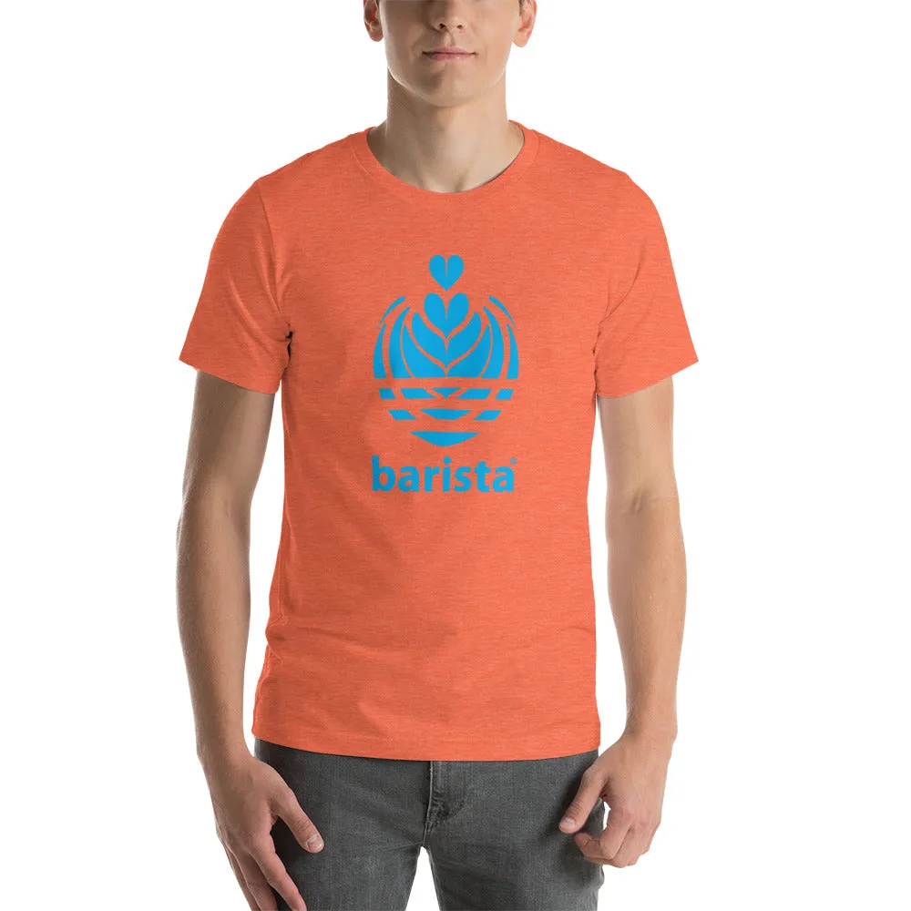 Men's Barista Rosetta Blue T-shirt