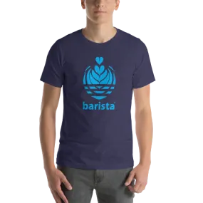 Men's Barista Rosetta Blue T-shirt