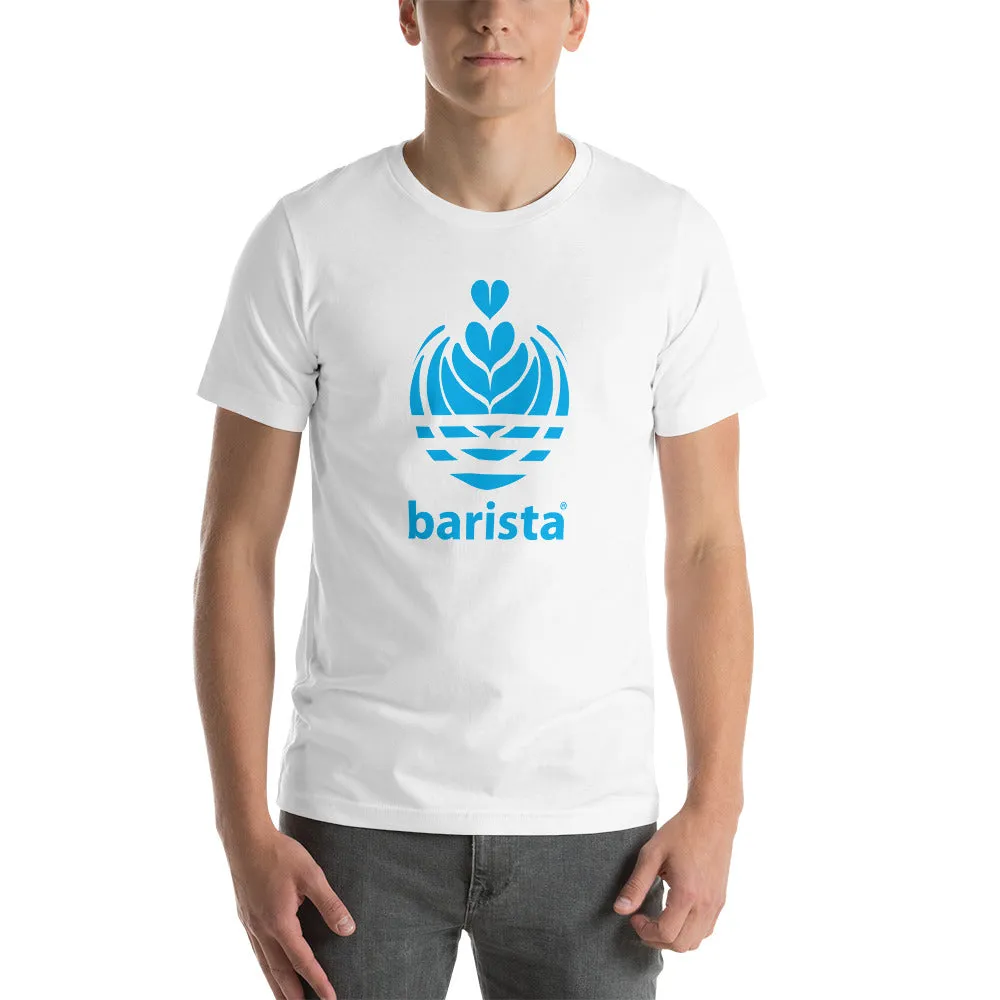 Men's Barista Rosetta Blue T-shirt