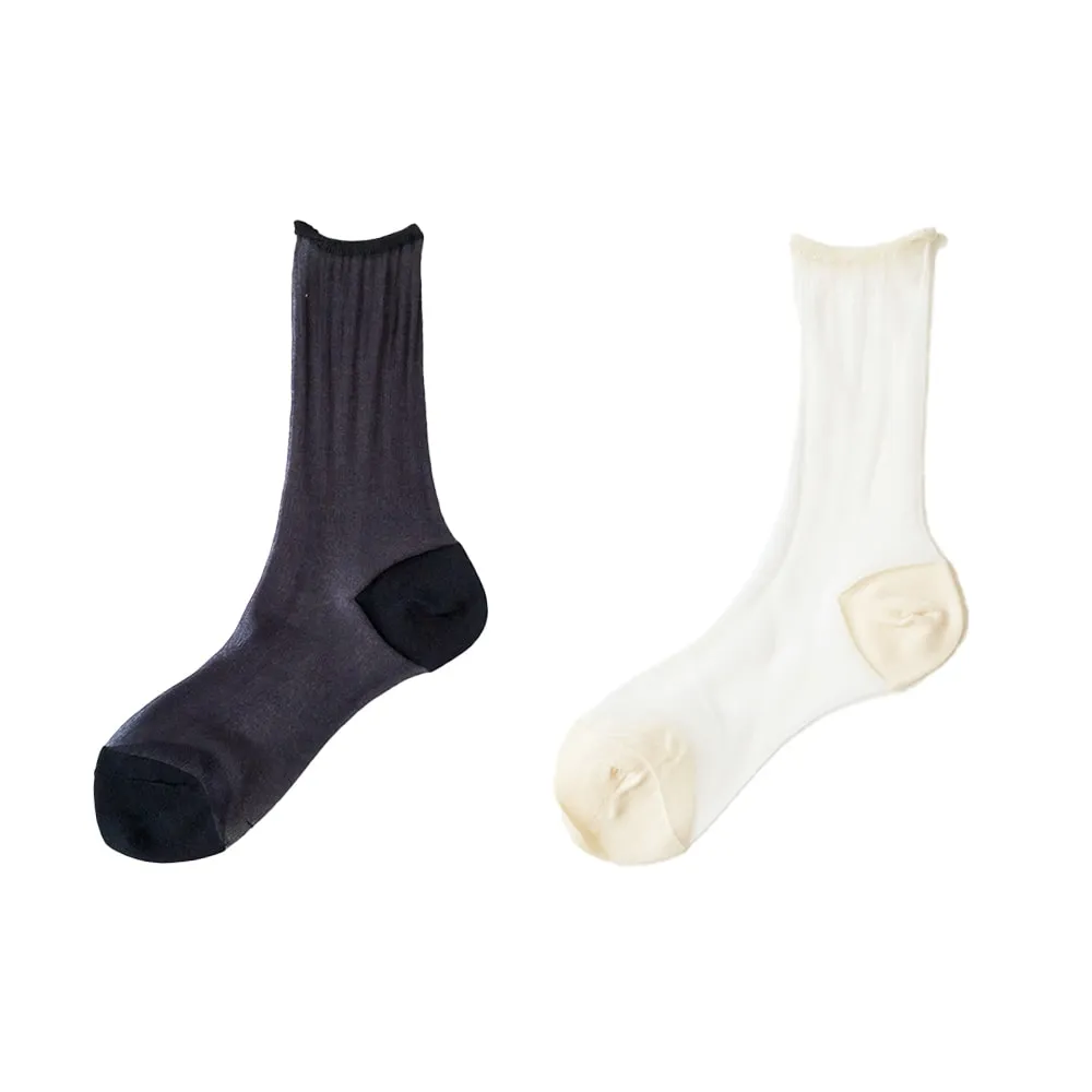 Mesh Sheer Socks (Pack of 2) IY18