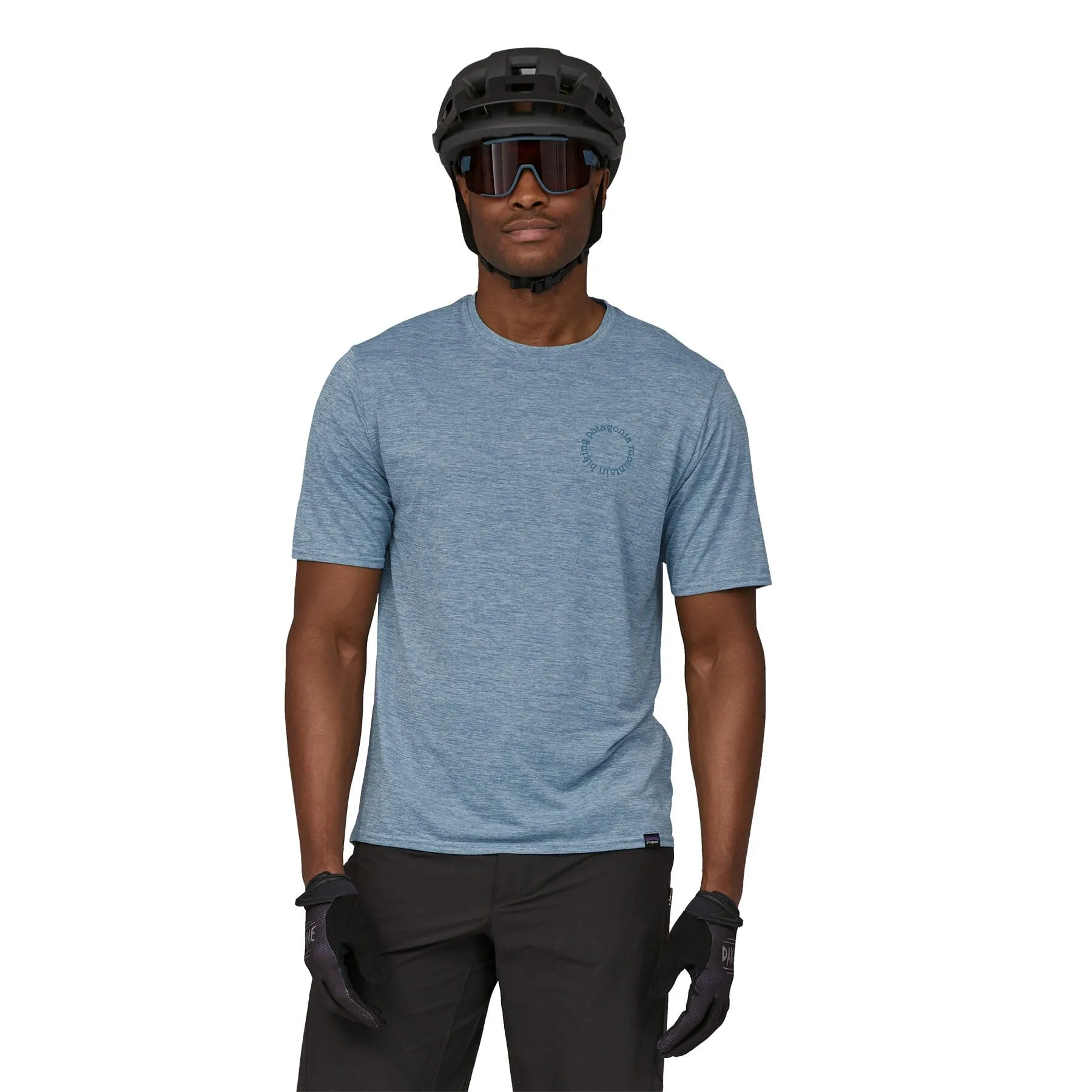 M's Cap Cool Daily Graphic Shirt - Lands - Recycled Polyester