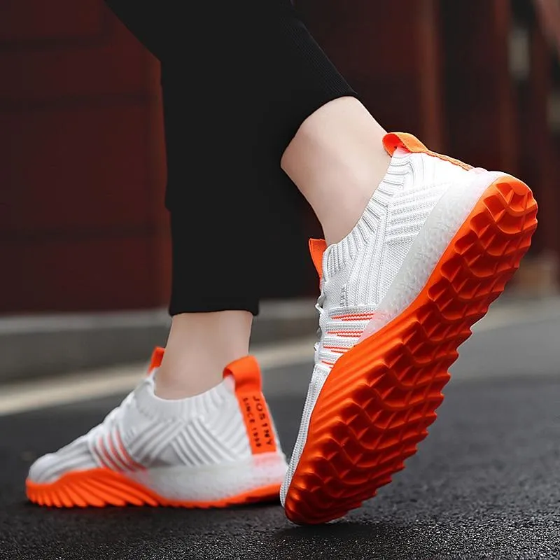 New 4D print Ultralight Men Running Shoes