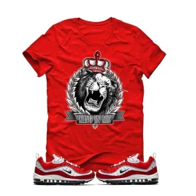 Nike Air Max 98 Gym Red Red T (KING IN ME)