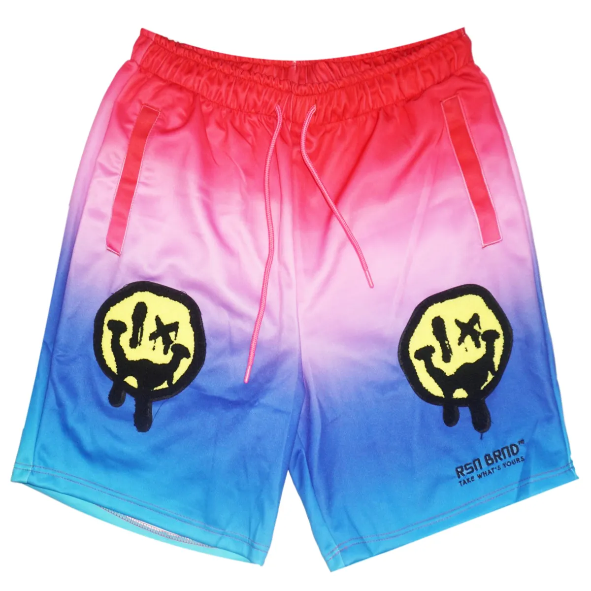 Ombre Smiley Short Set (Multi) /D7