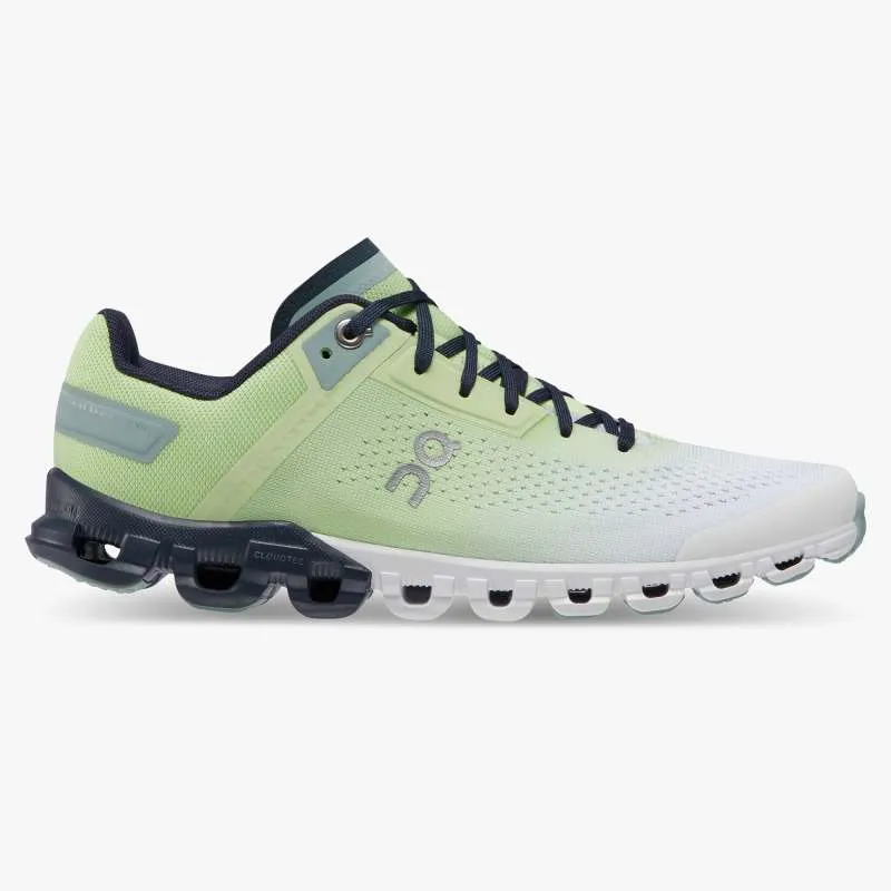 'On Running' Women's Cloudflow - Meadow / White