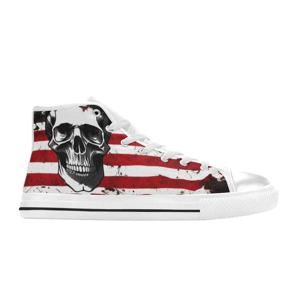 Patriotic Skull Art Women