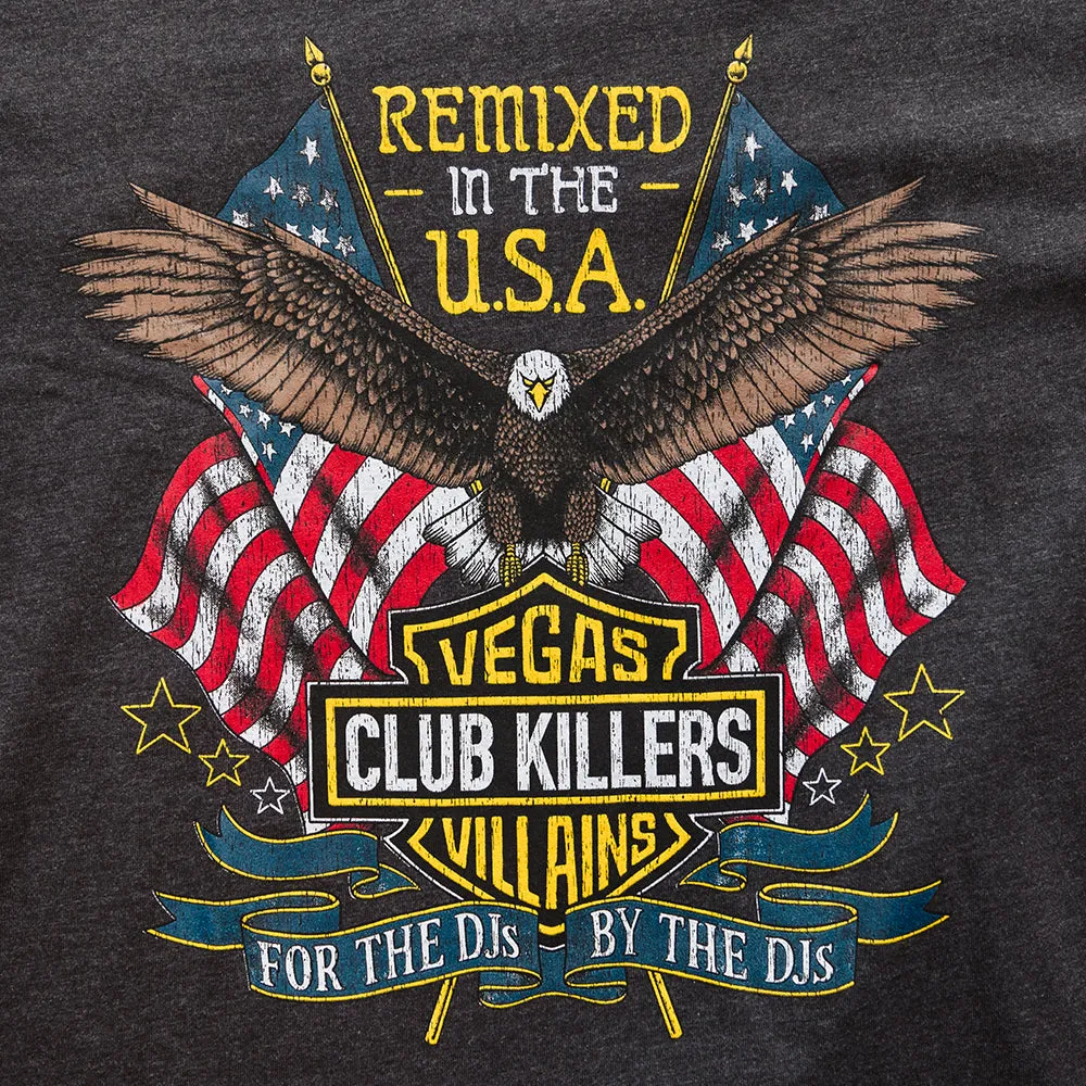 Remixed in the USA T-Shirt - Grey