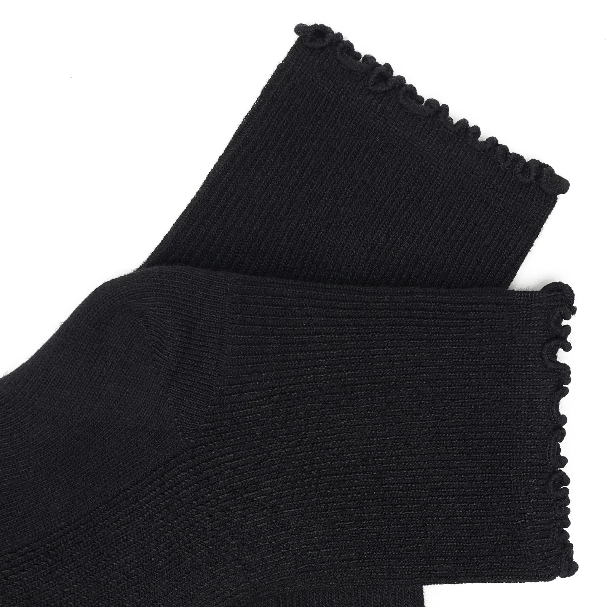 Rollie Nation Quarter Frill Socks Black