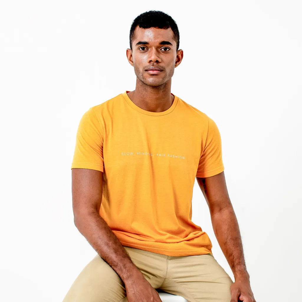 SMFF Men's T-Shirt | Mustard