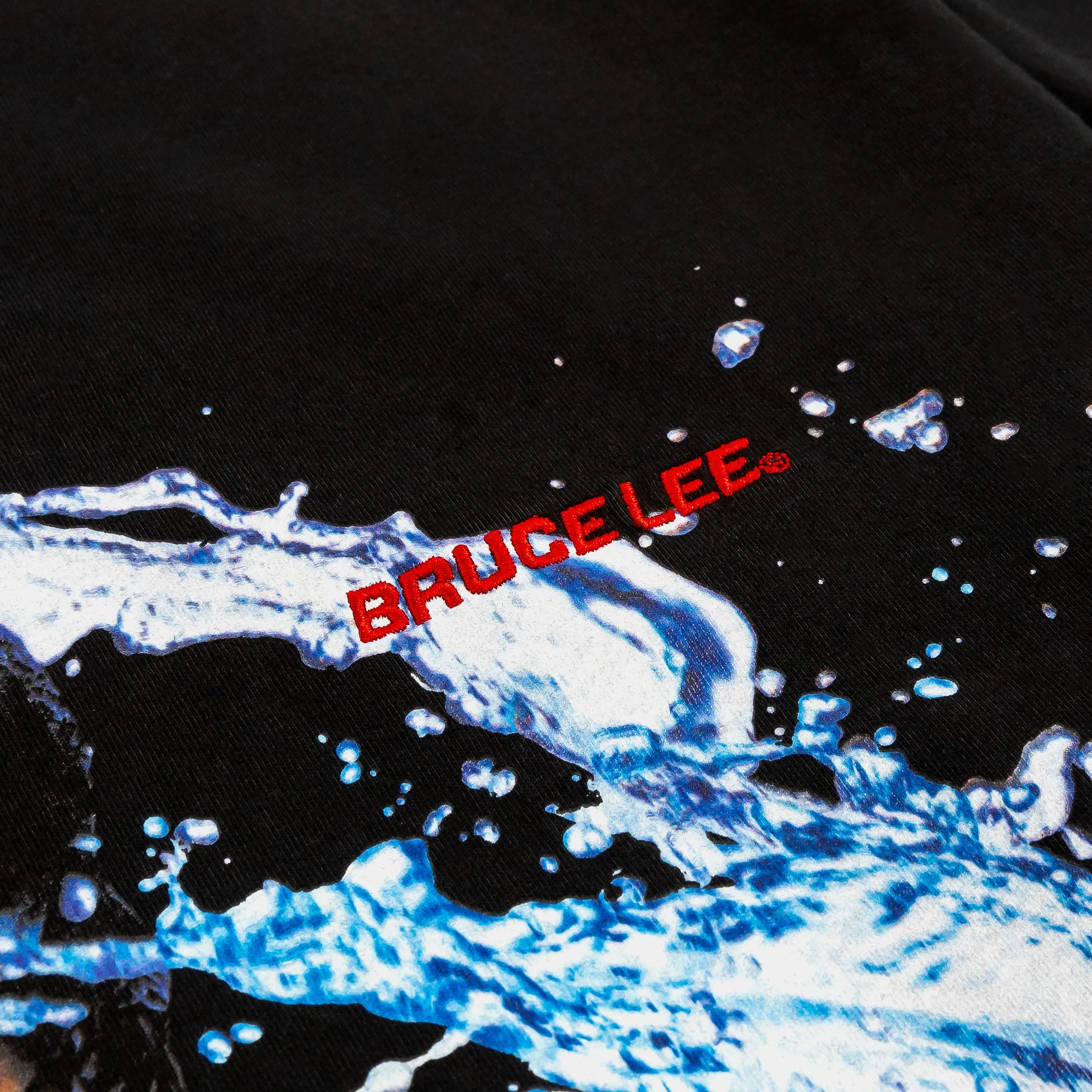 SP x Bruce Lee Water Mens Short Sleeve Shirt (Black)