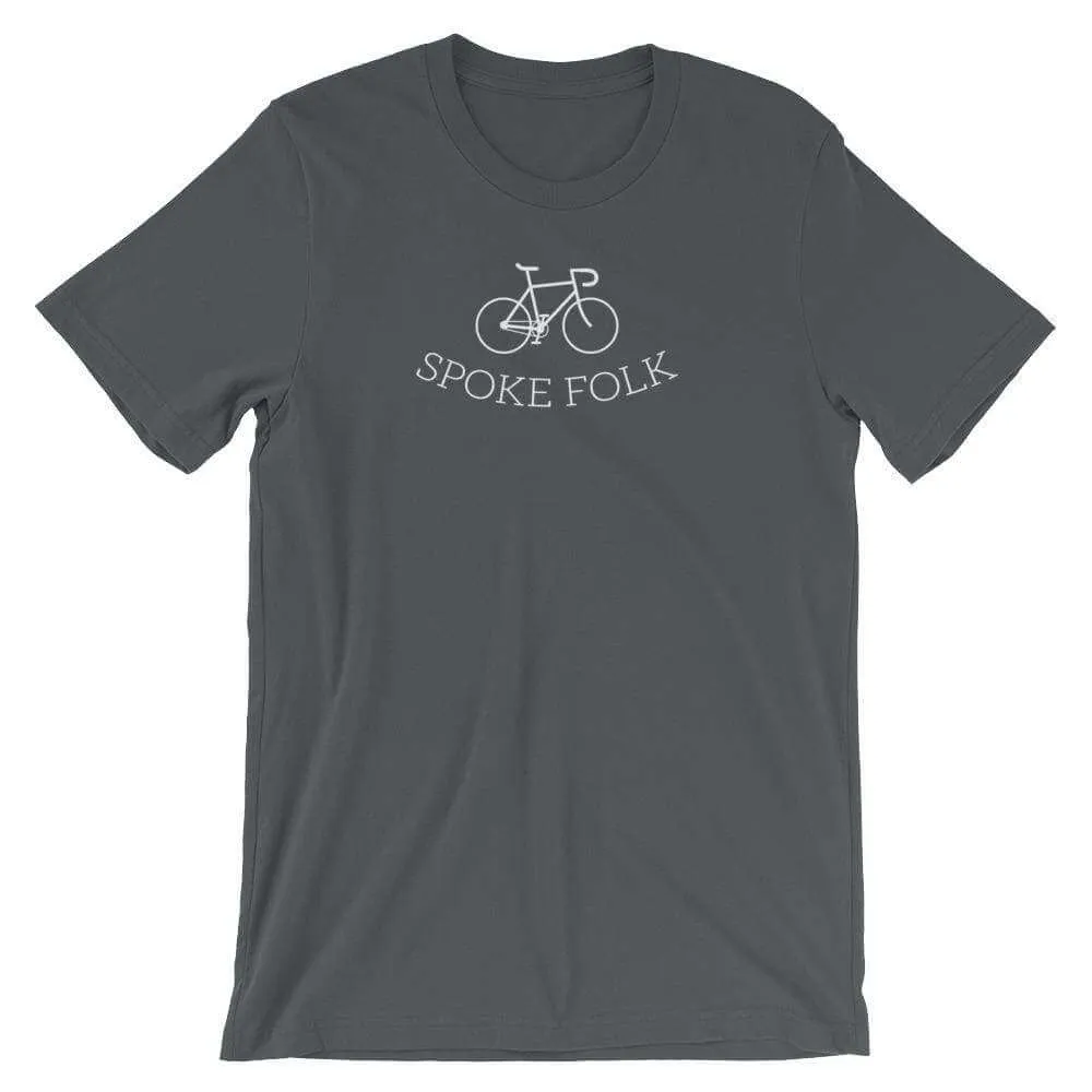 Spoke Folk - Minnesota Road Bike, Mountain, Cyclist Men's/Unisex T-Shirt