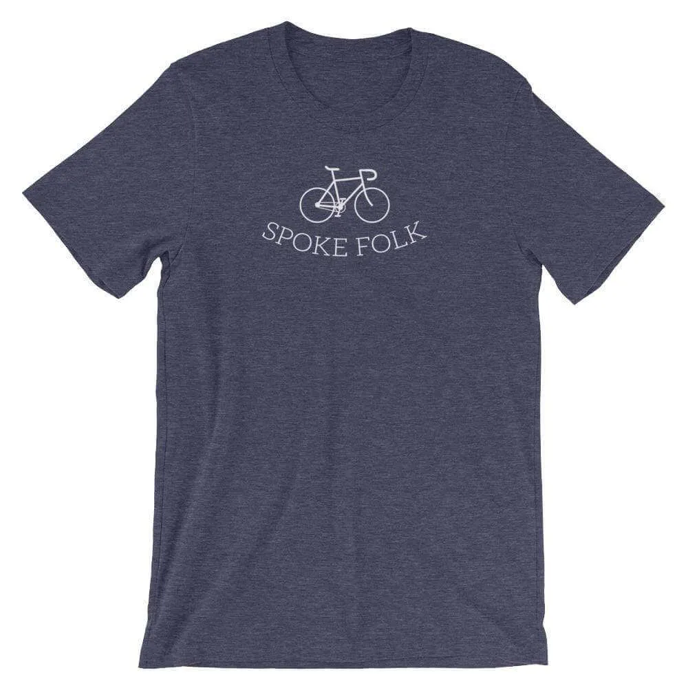 Spoke Folk - Minnesota Road Bike, Mountain, Cyclist Men's/Unisex T-Shirt